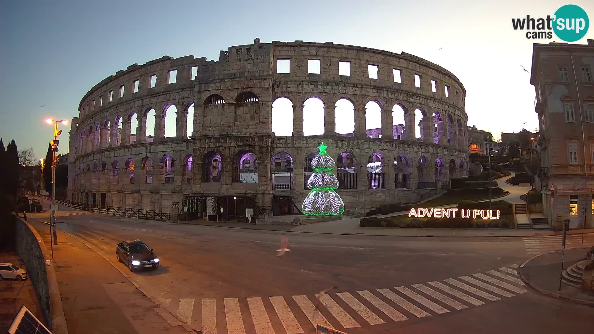 Live webcam Amphitheatre in Pula – Arena