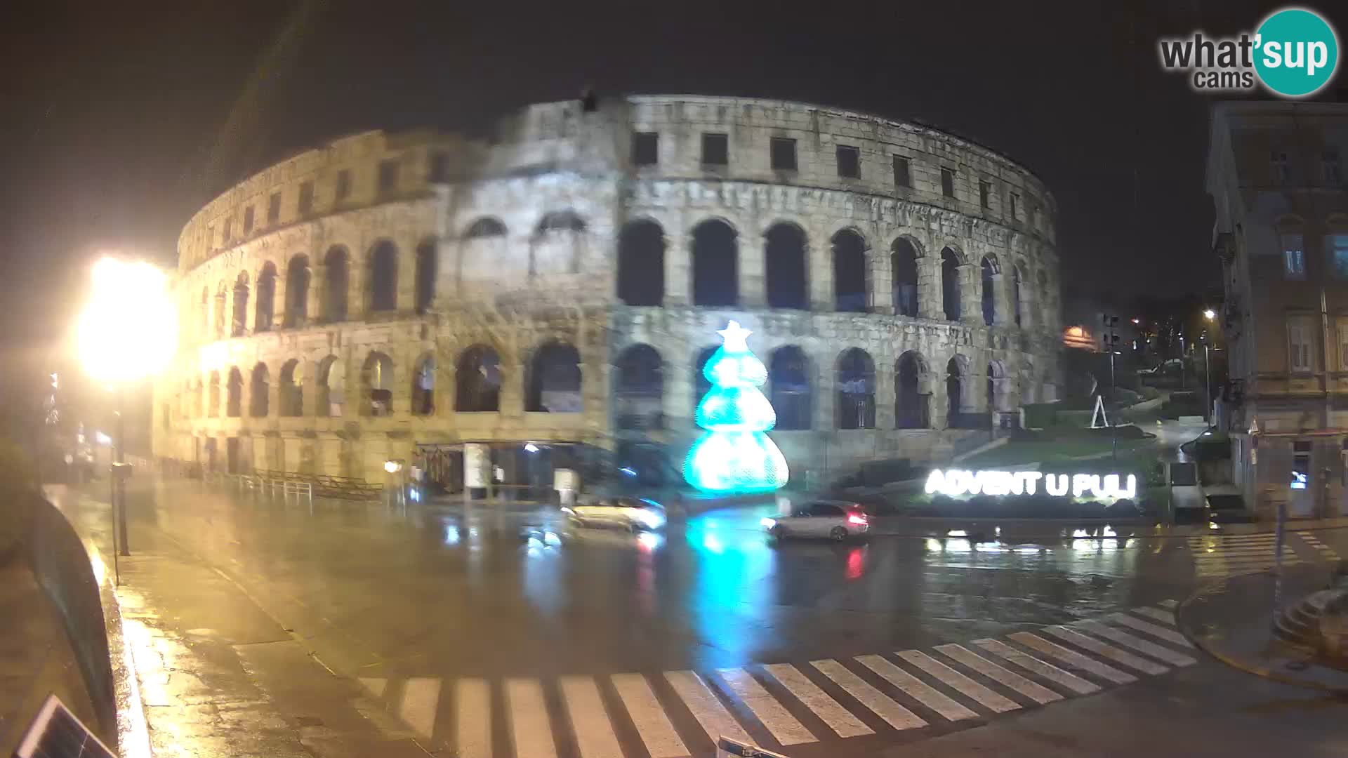 Live webcam Amphitheatre in Pula – Arena