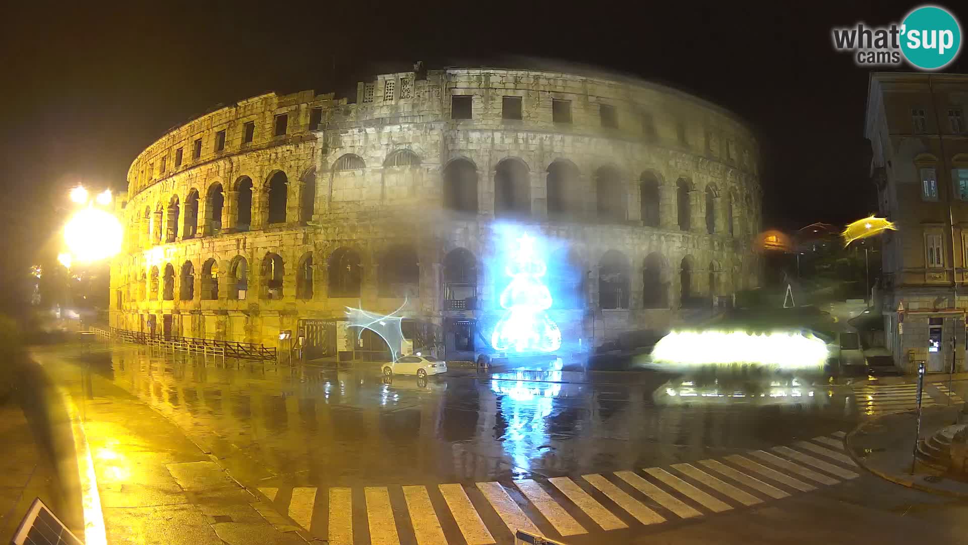 Live webcam Amphitheatre in Pula – Arena