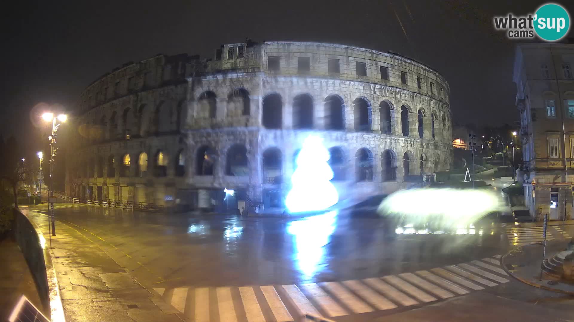 Live webcam Amphitheatre in Pula – Arena