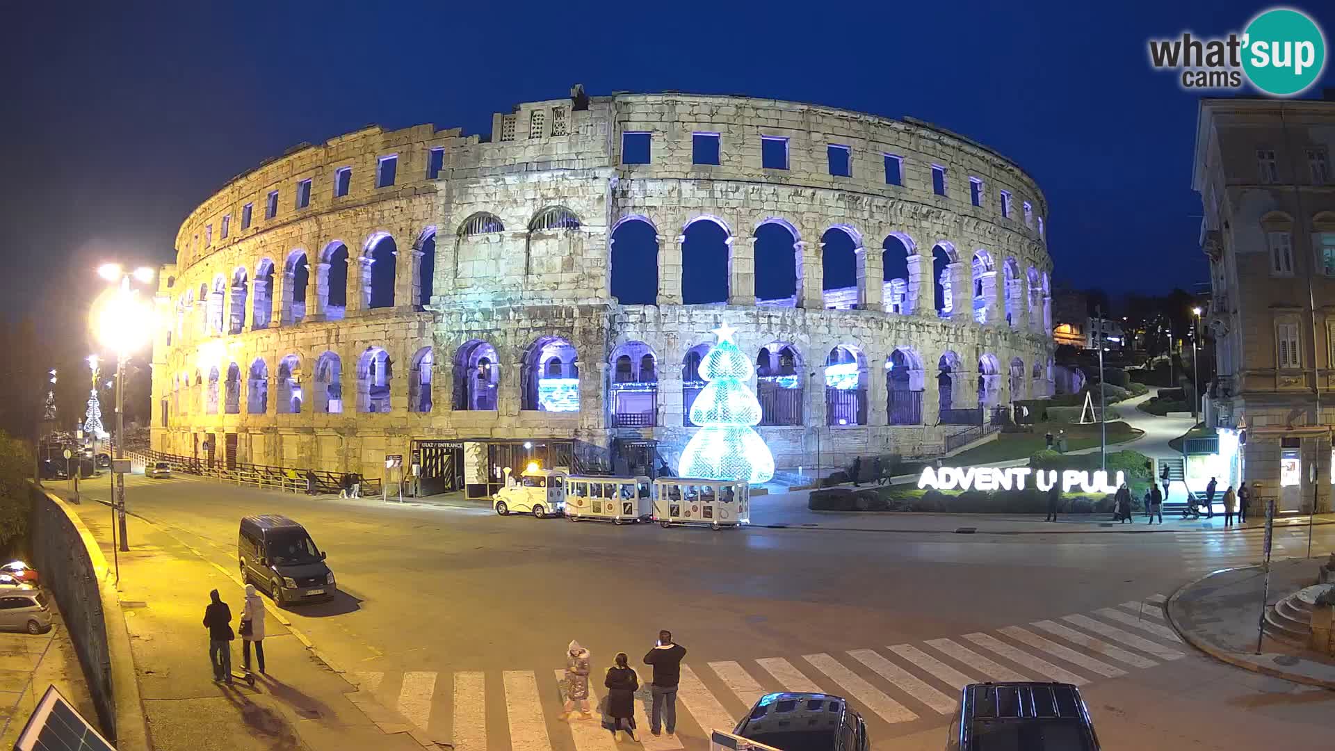 Live webcam Amphitheatre in Pula – Arena