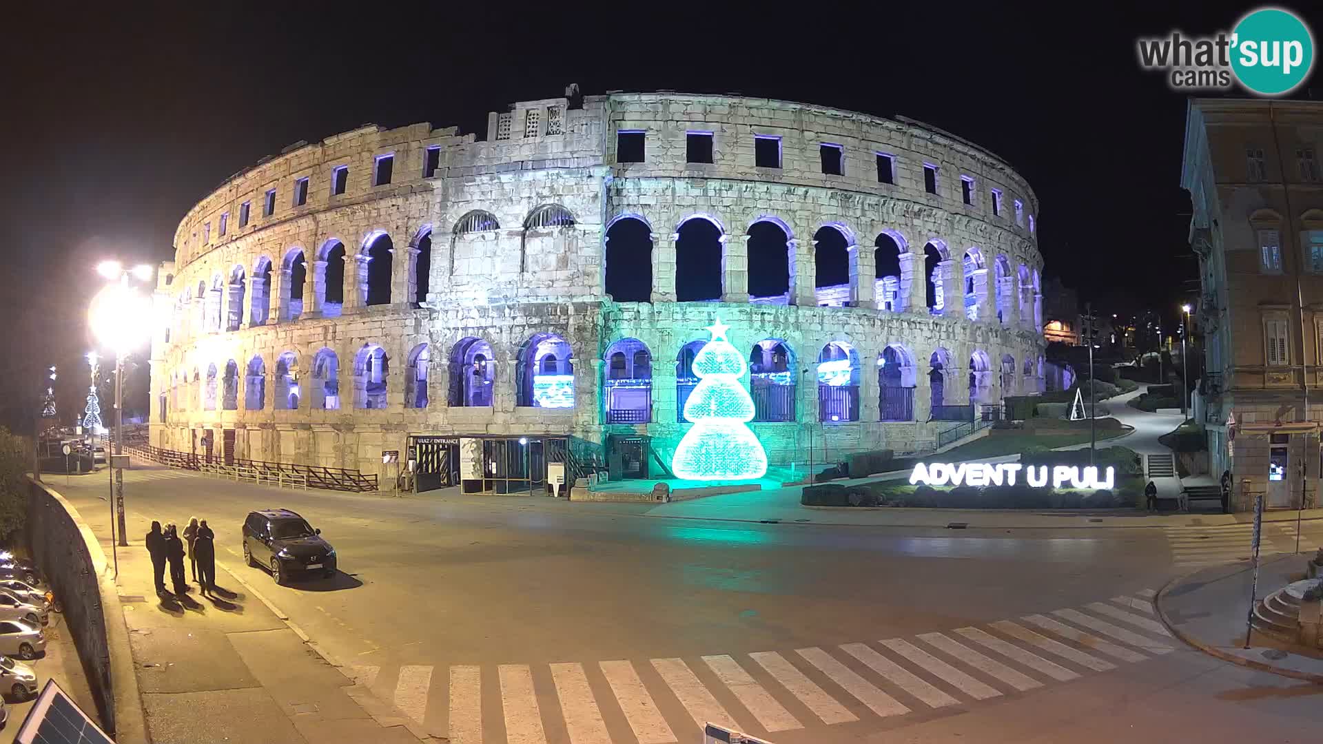 Live webcam Amphitheatre in Pula – Arena