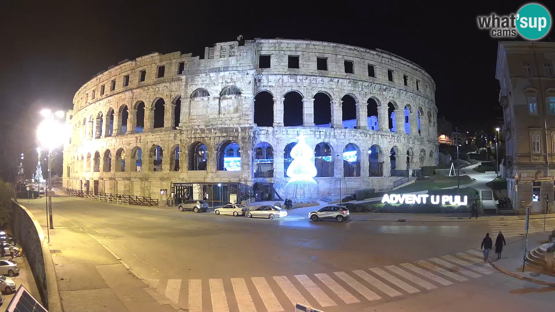 Live webcam Amphitheatre in Pula – Arena