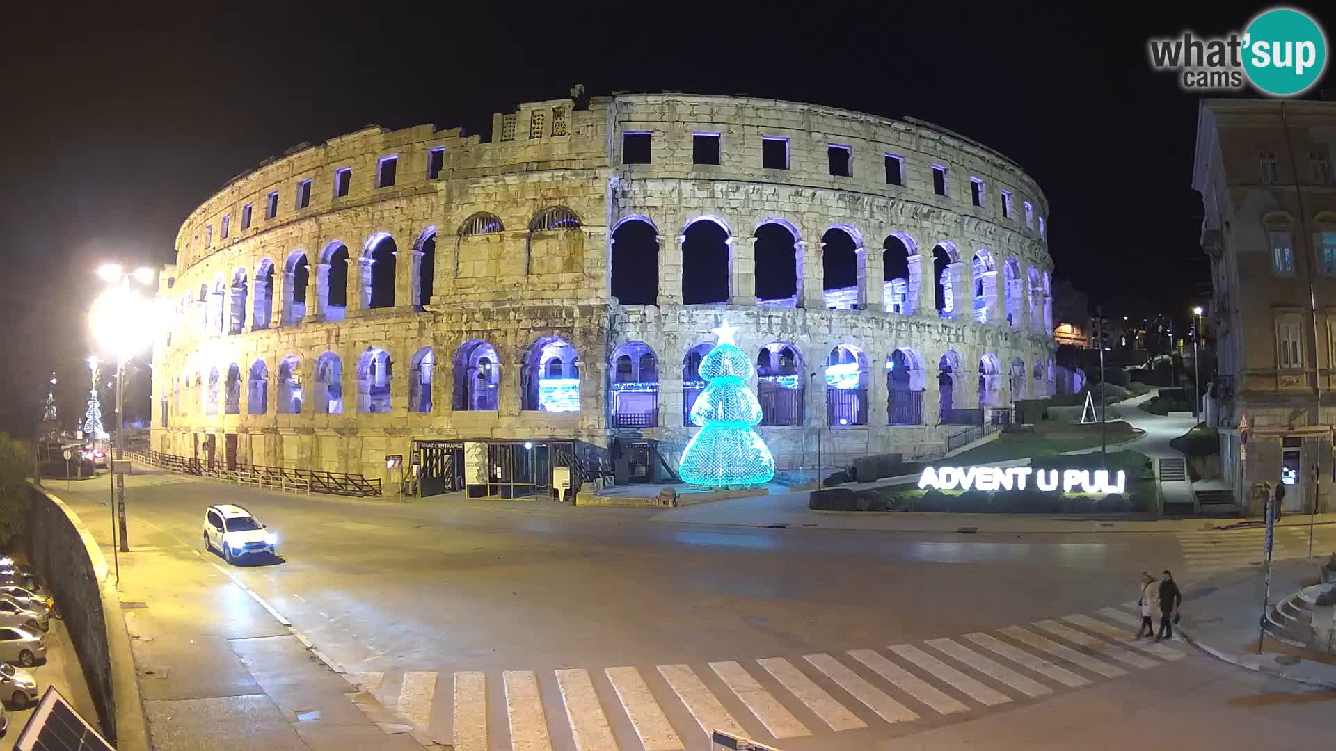 Live webcam Amphitheatre in Pula – Arena