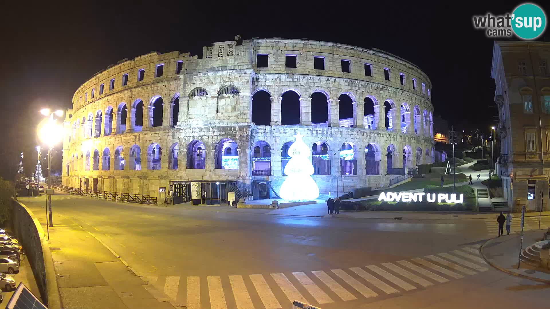 Live webcam Amphitheatre in Pula – Arena