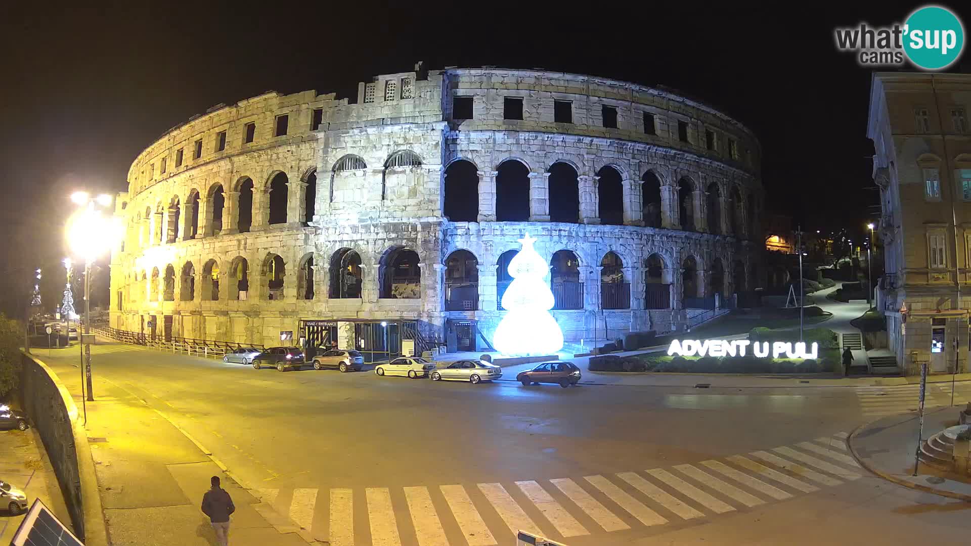 Live webcam Amphitheatre in Pula – Arena