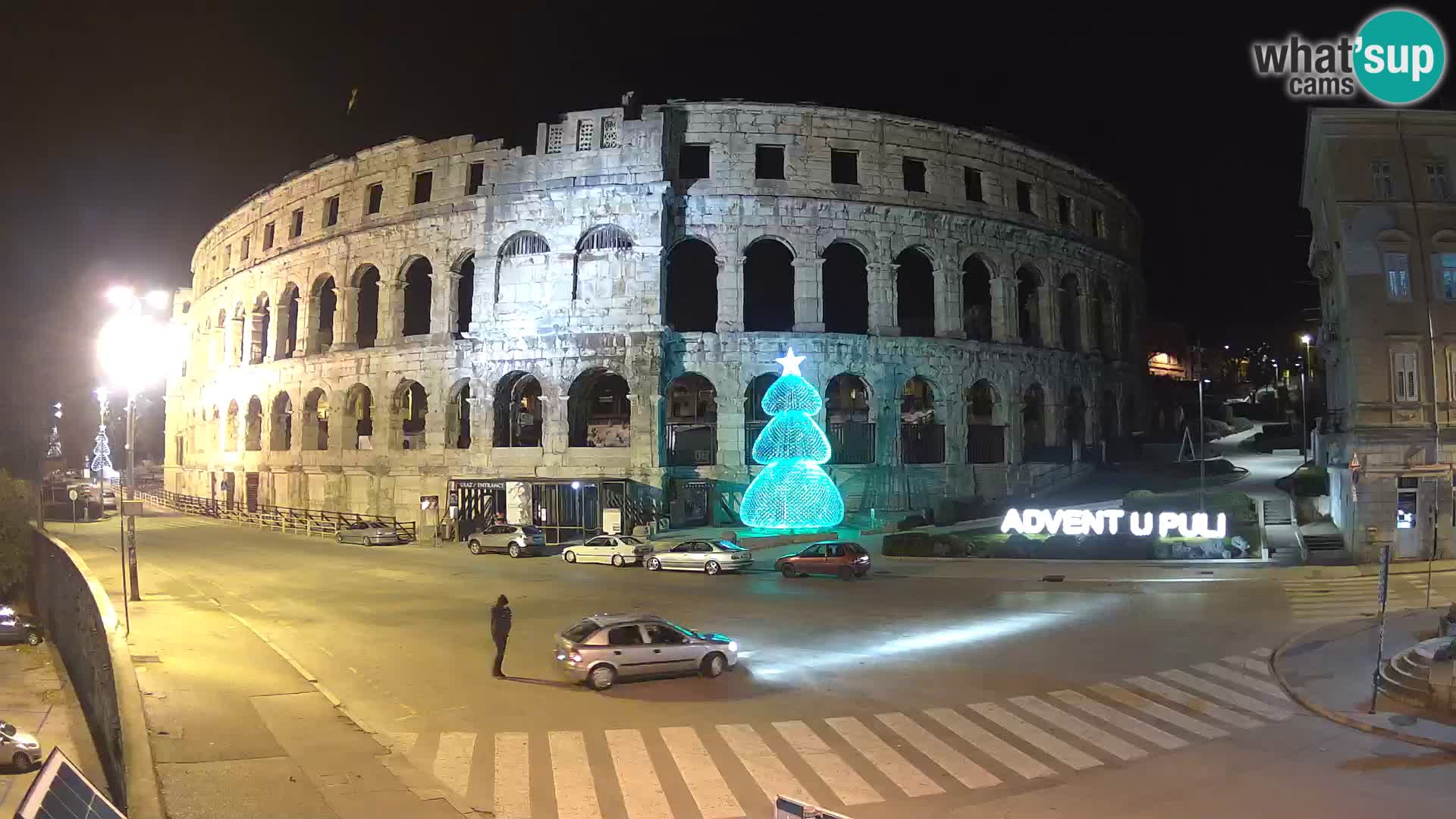 Live webcam Amphitheatre in Pula – Arena