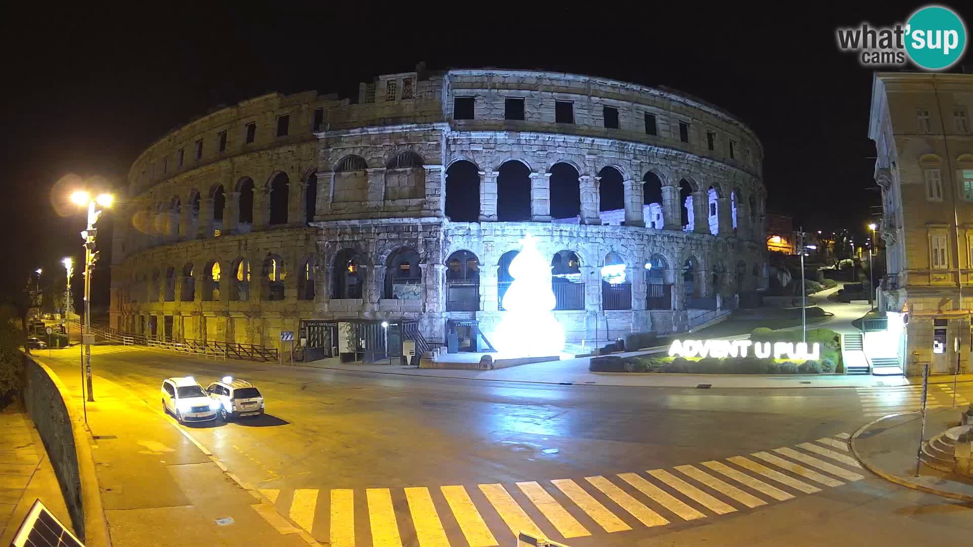 Live webcam Amphitheatre in Pula – Arena