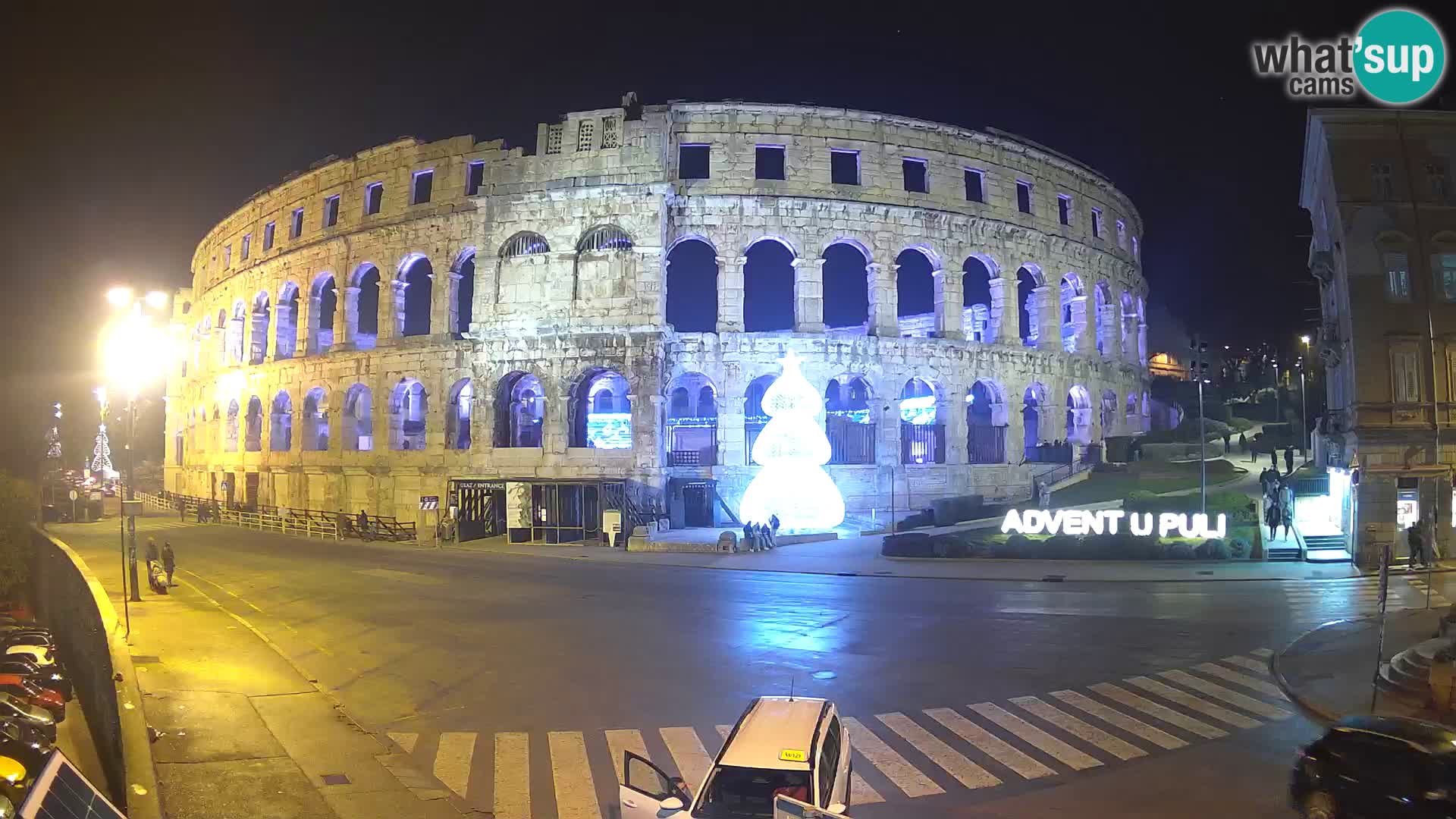 Live webcam Amphitheatre in Pula – Arena