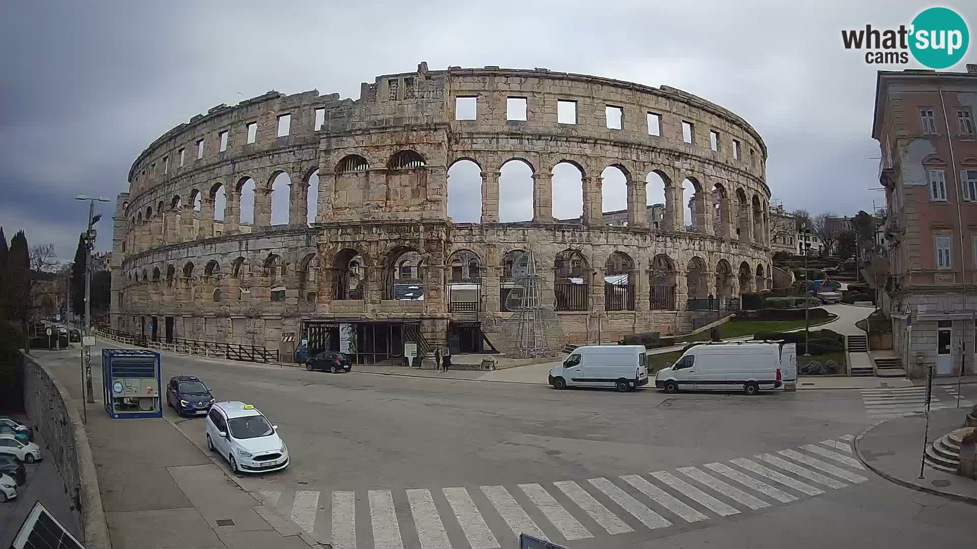 Live webcam Amphitheatre in Pula – Arena