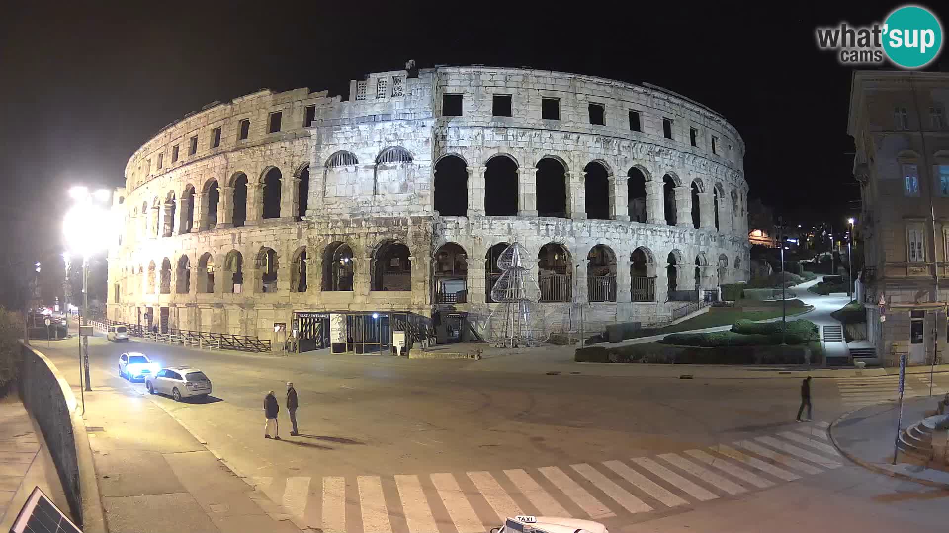 Live webcam Amphitheatre in Pula – Arena