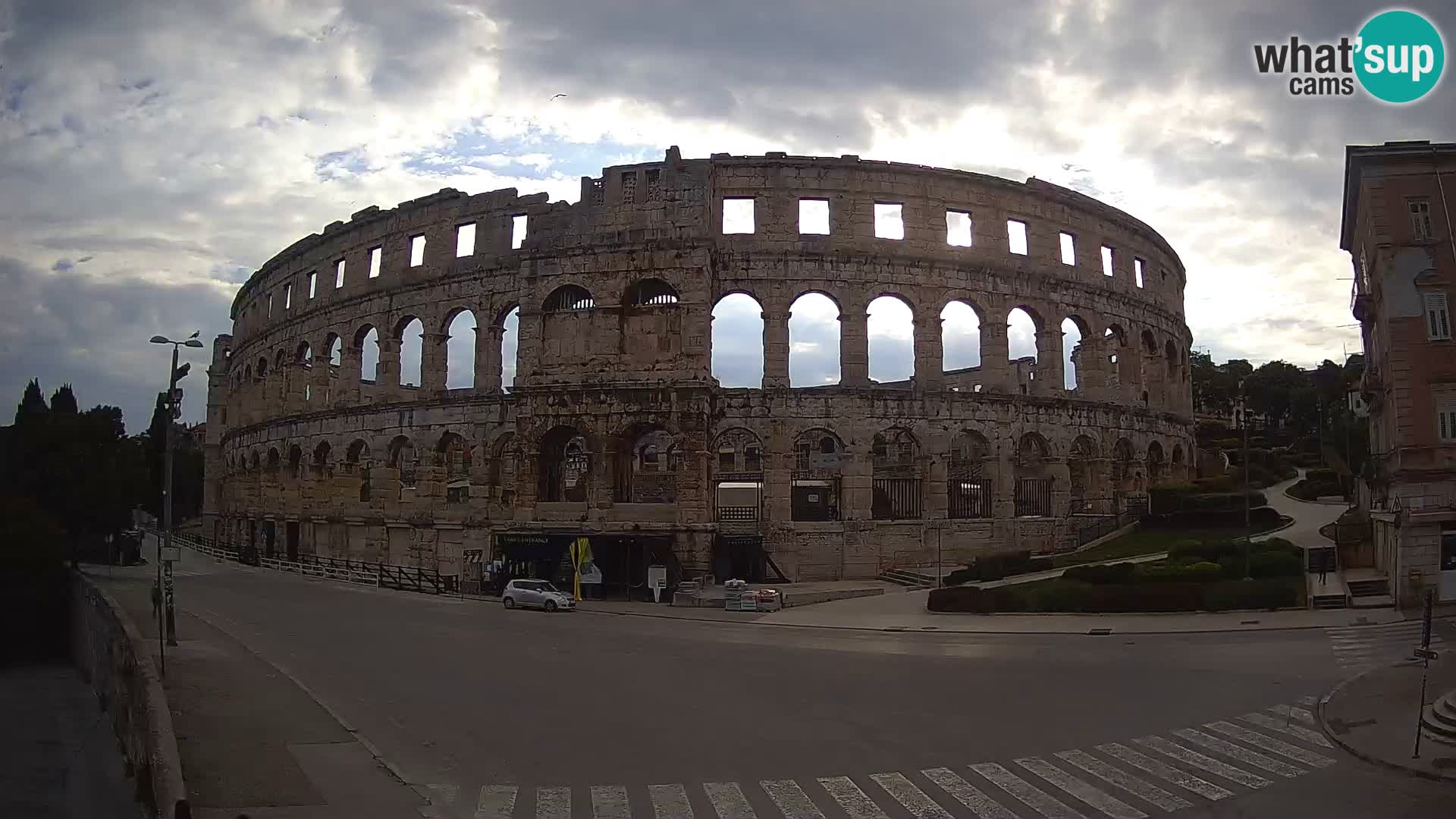 Live webcam Amphitheatre in Pula – Arena