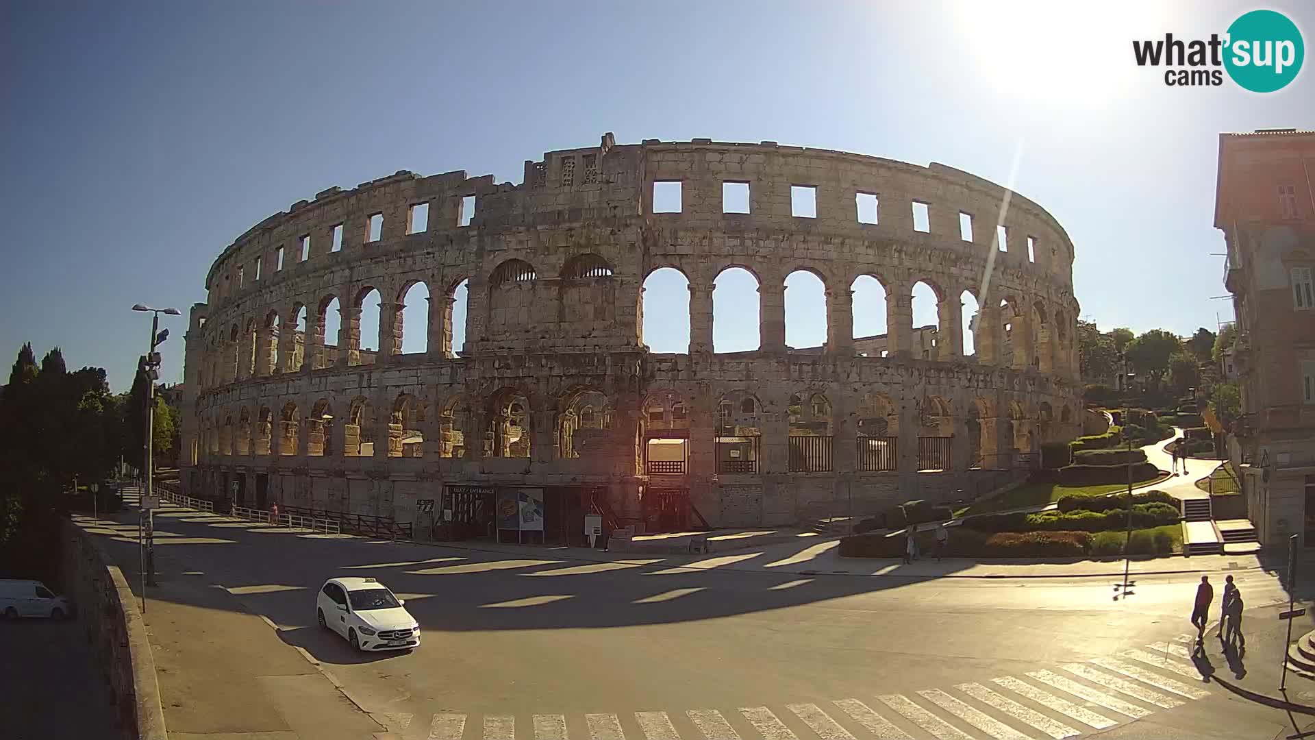 Live webcam Amphitheatre in Pula – Arena