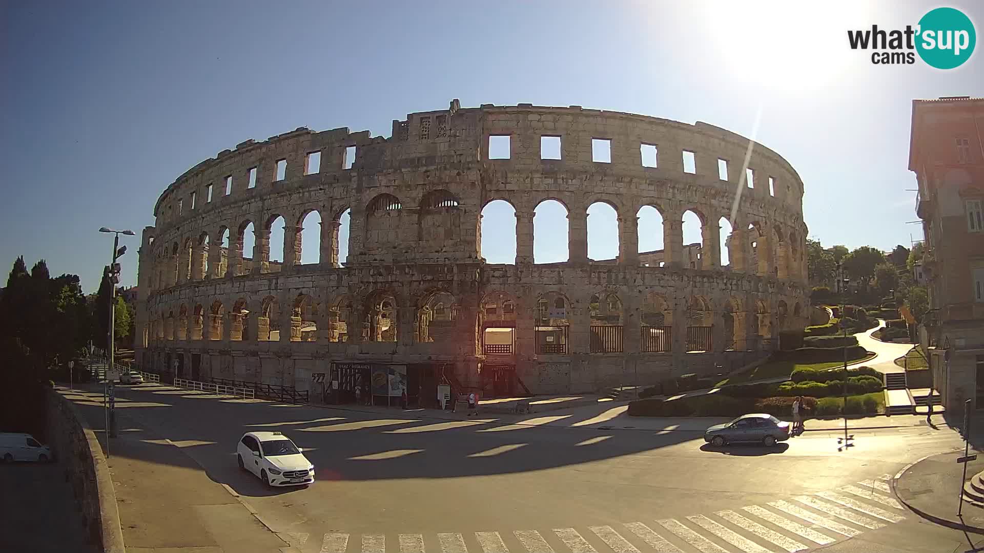 Live webcam Amphitheatre in Pula – Arena
