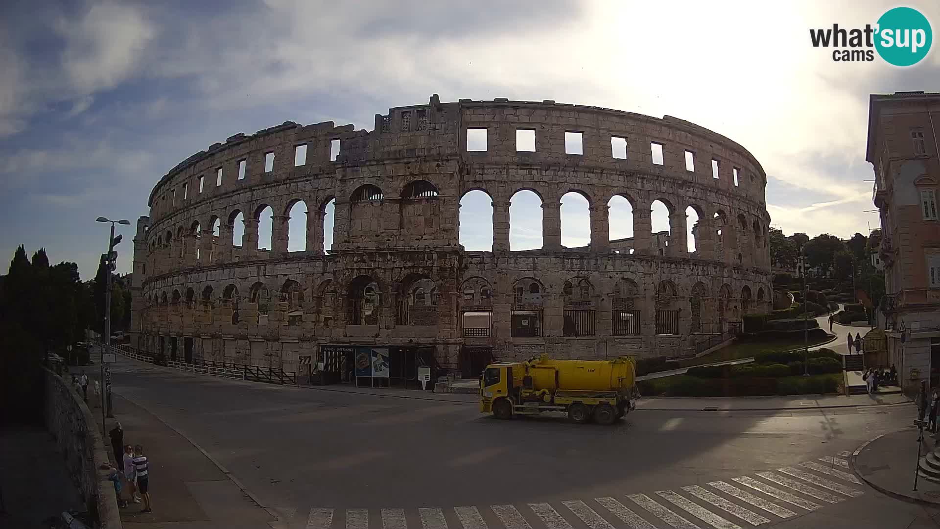 Live webcam Amphitheatre in Pula – Arena