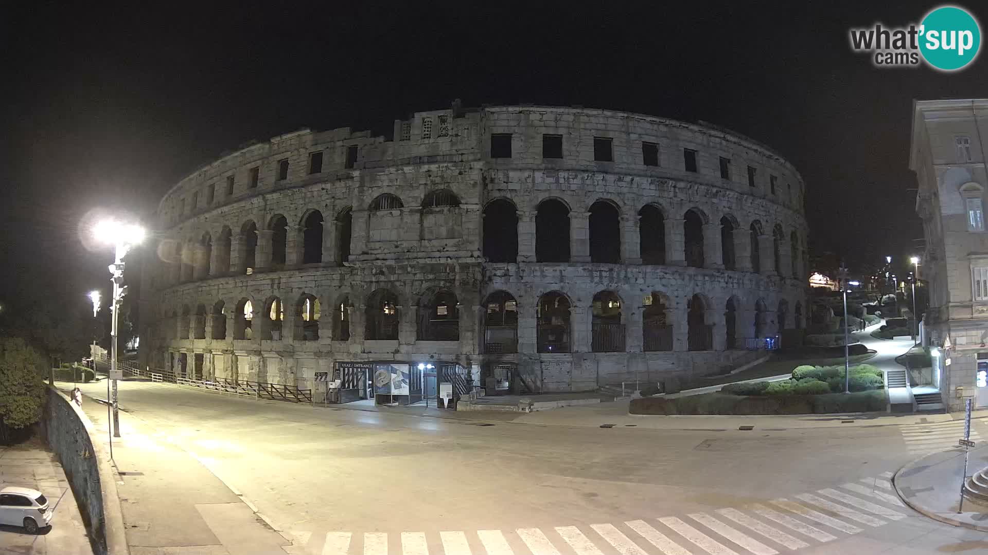 Live webcam Amphitheatre in Pula – Arena