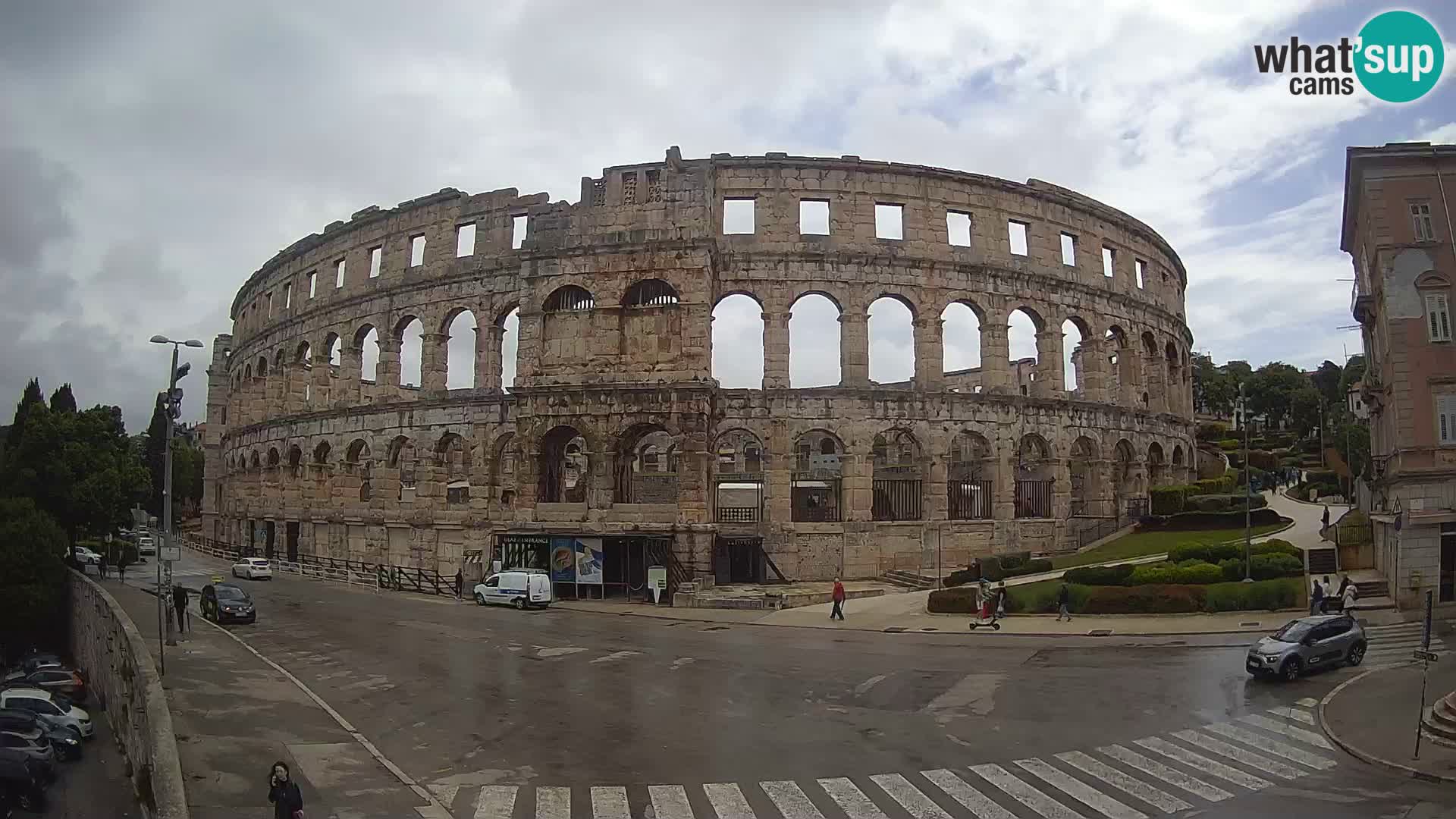 Live webcam Amphitheatre in Pula – Arena