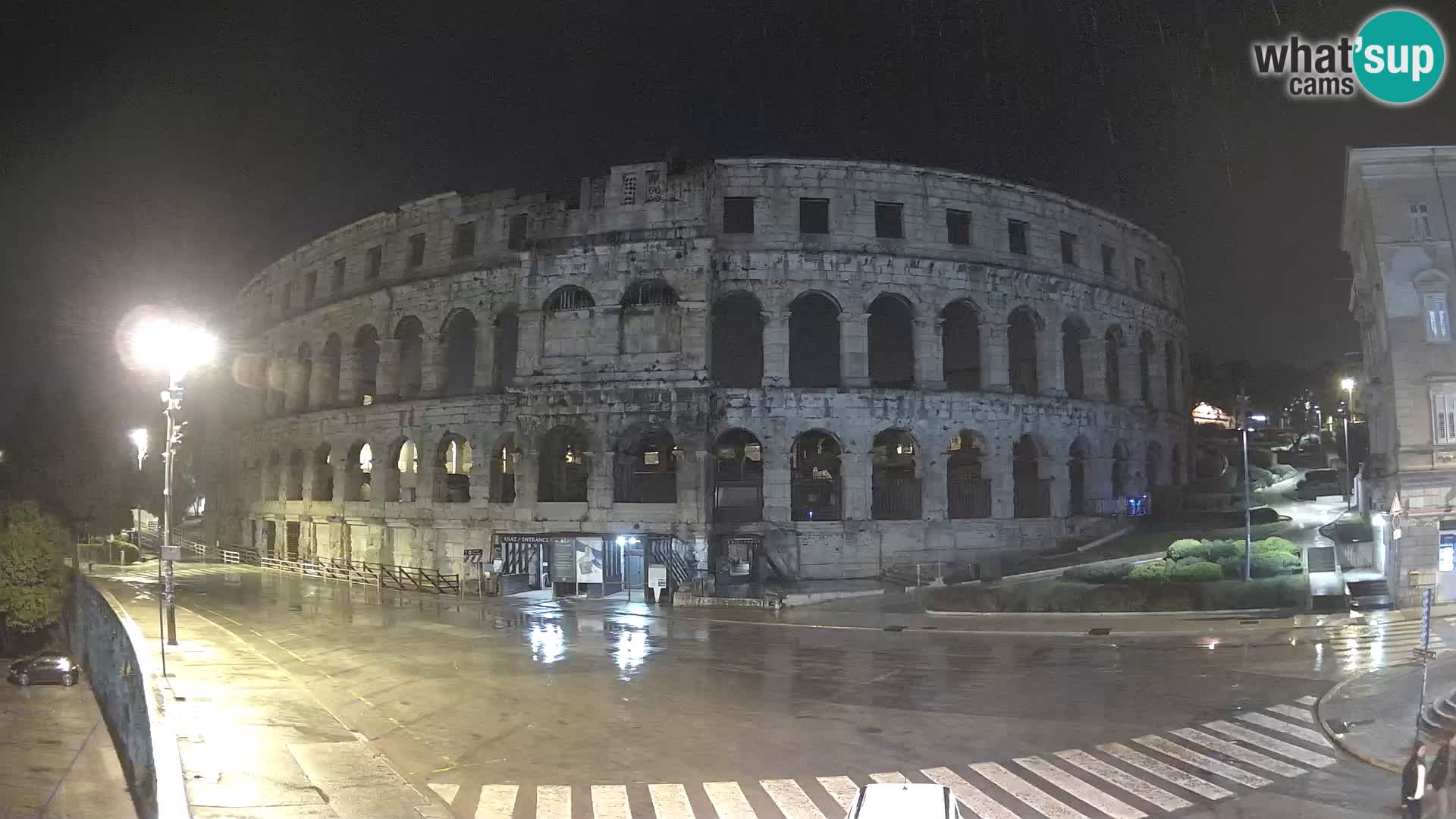 Live webcam Amphitheatre in Pula – Arena