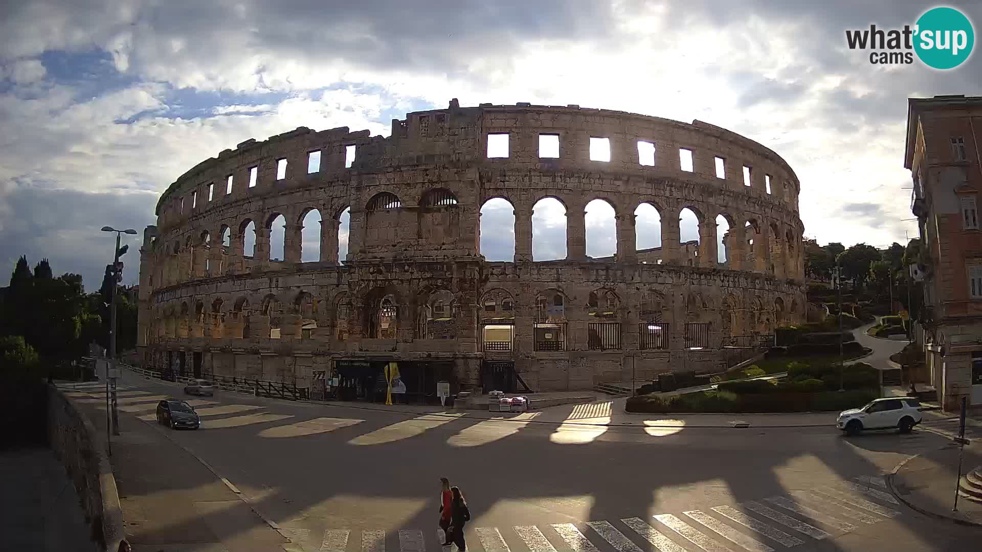 Live webcam Amphitheatre in Pula – Arena