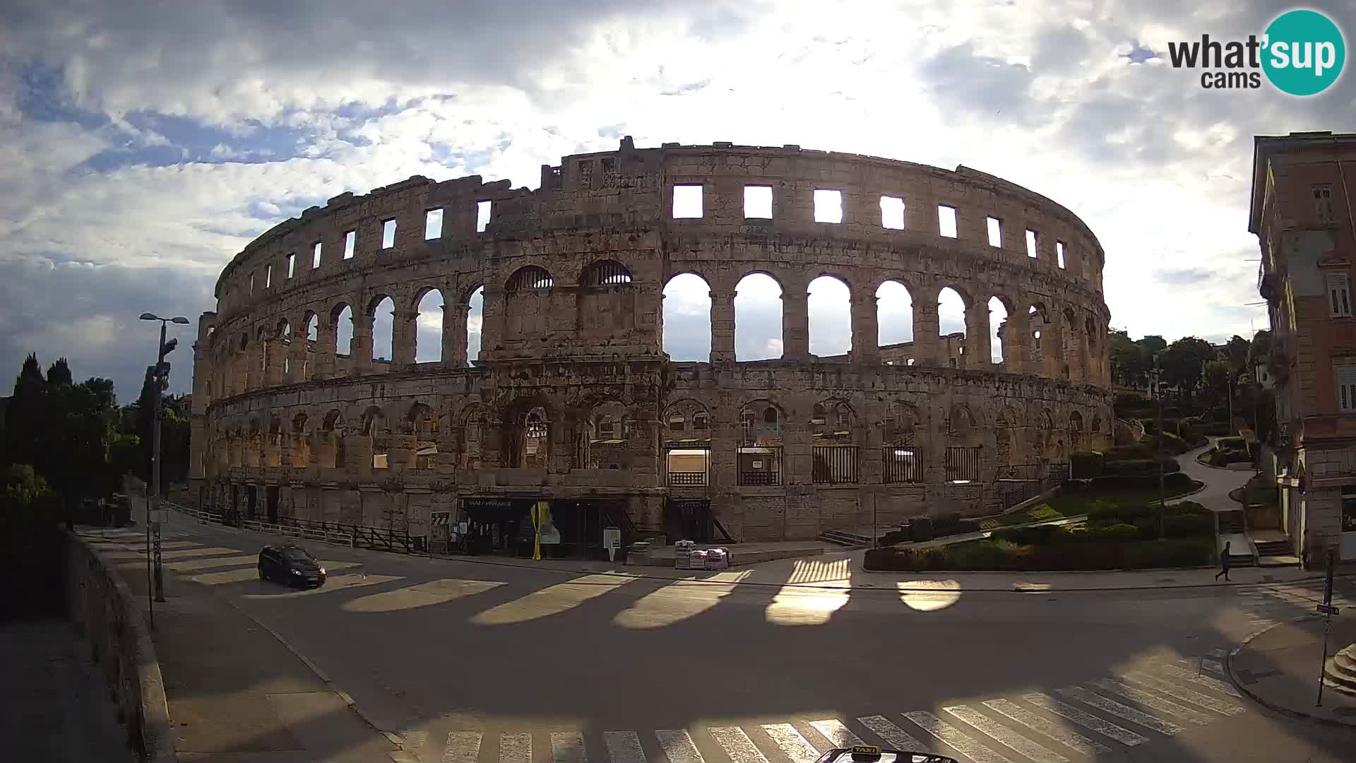 Live webcam Amphitheatre in Pula – Arena