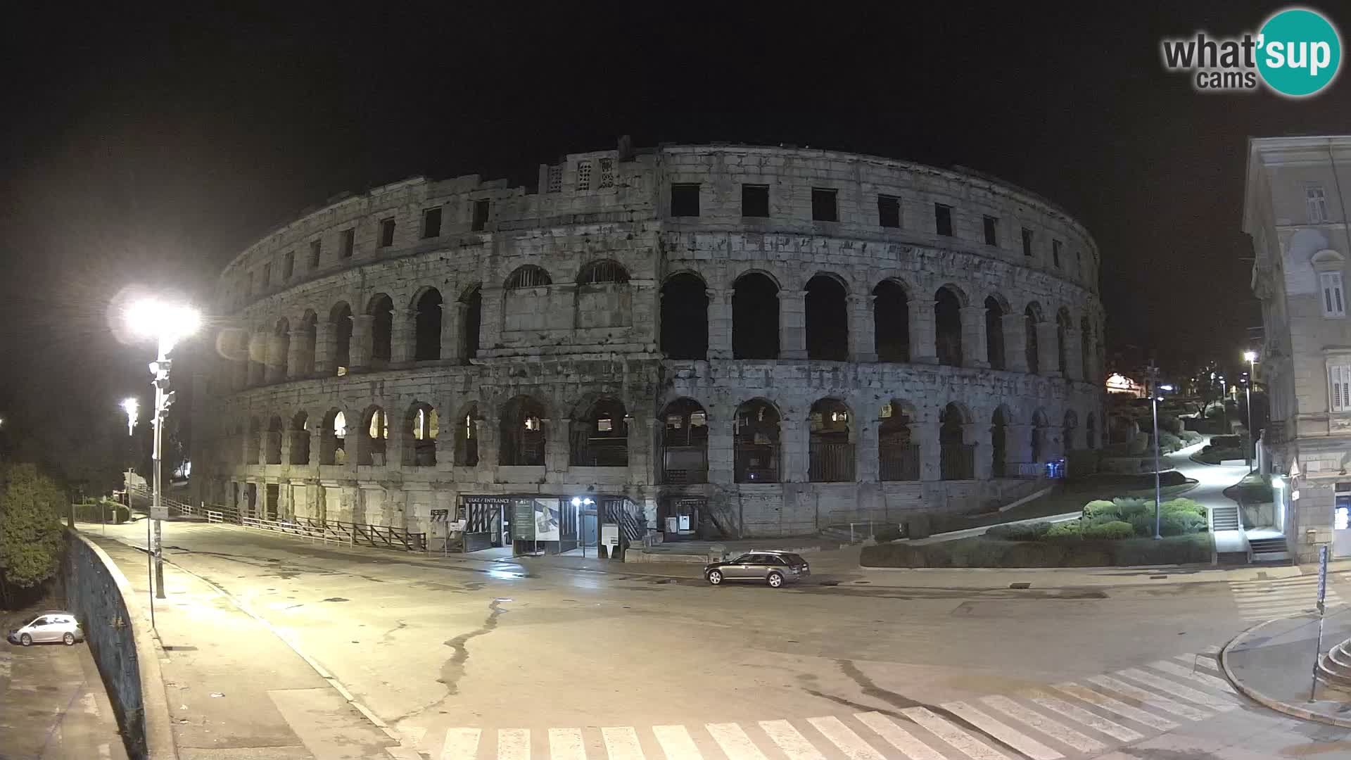 Live webcam Amphitheatre in Pula – Arena