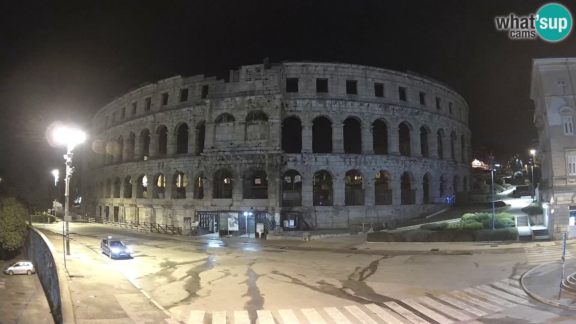 Live webcam Amphitheatre in Pula – Arena