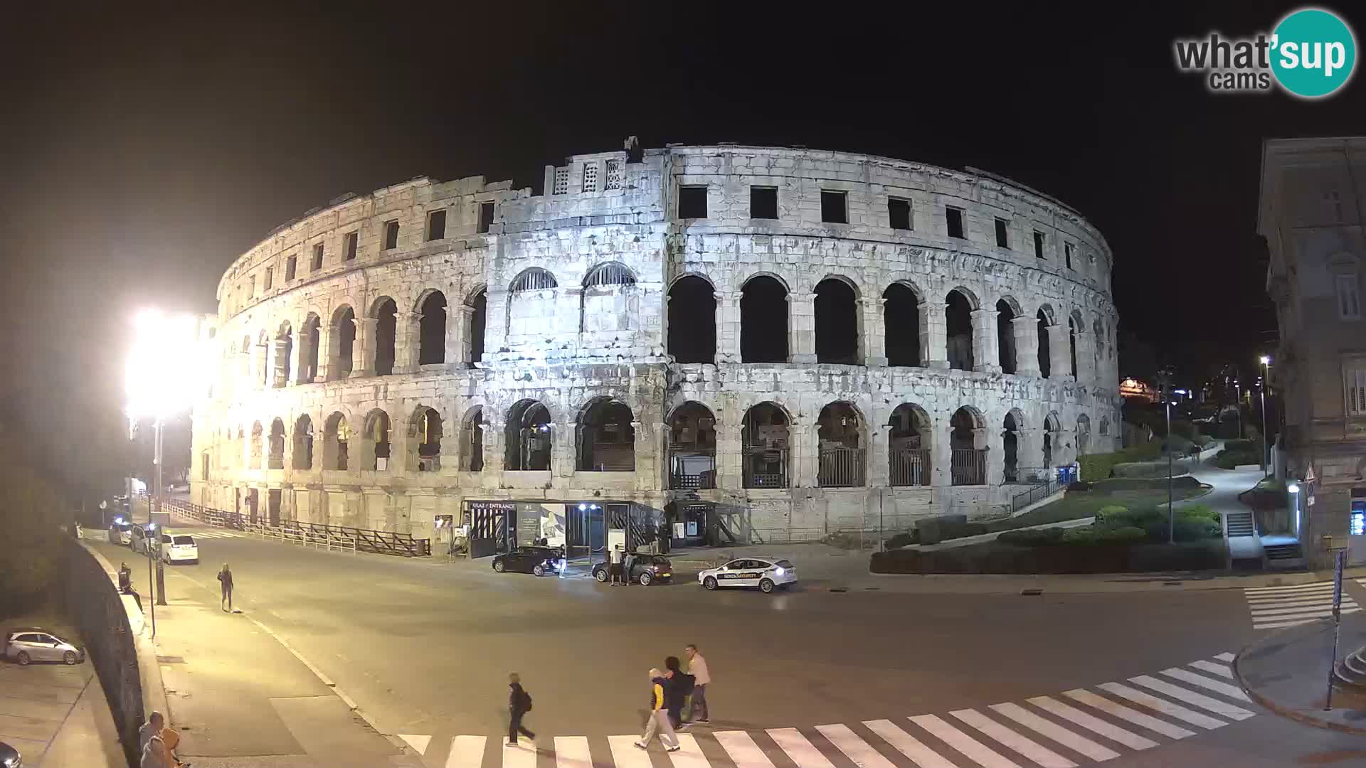Live webcam Amphitheatre in Pula – Arena