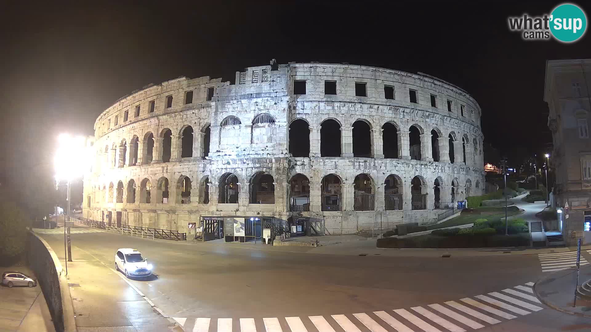 Live webcam Amphitheatre in Pula – Arena