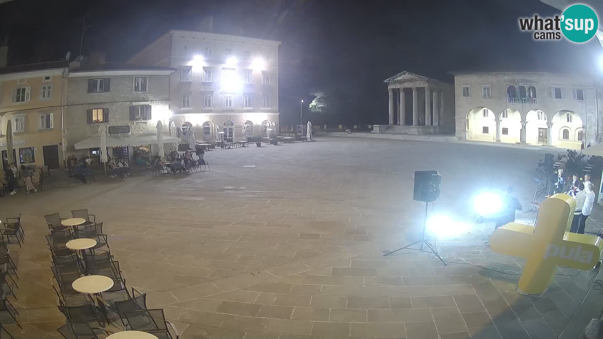 Pula – Forum et Tempio di Augusto