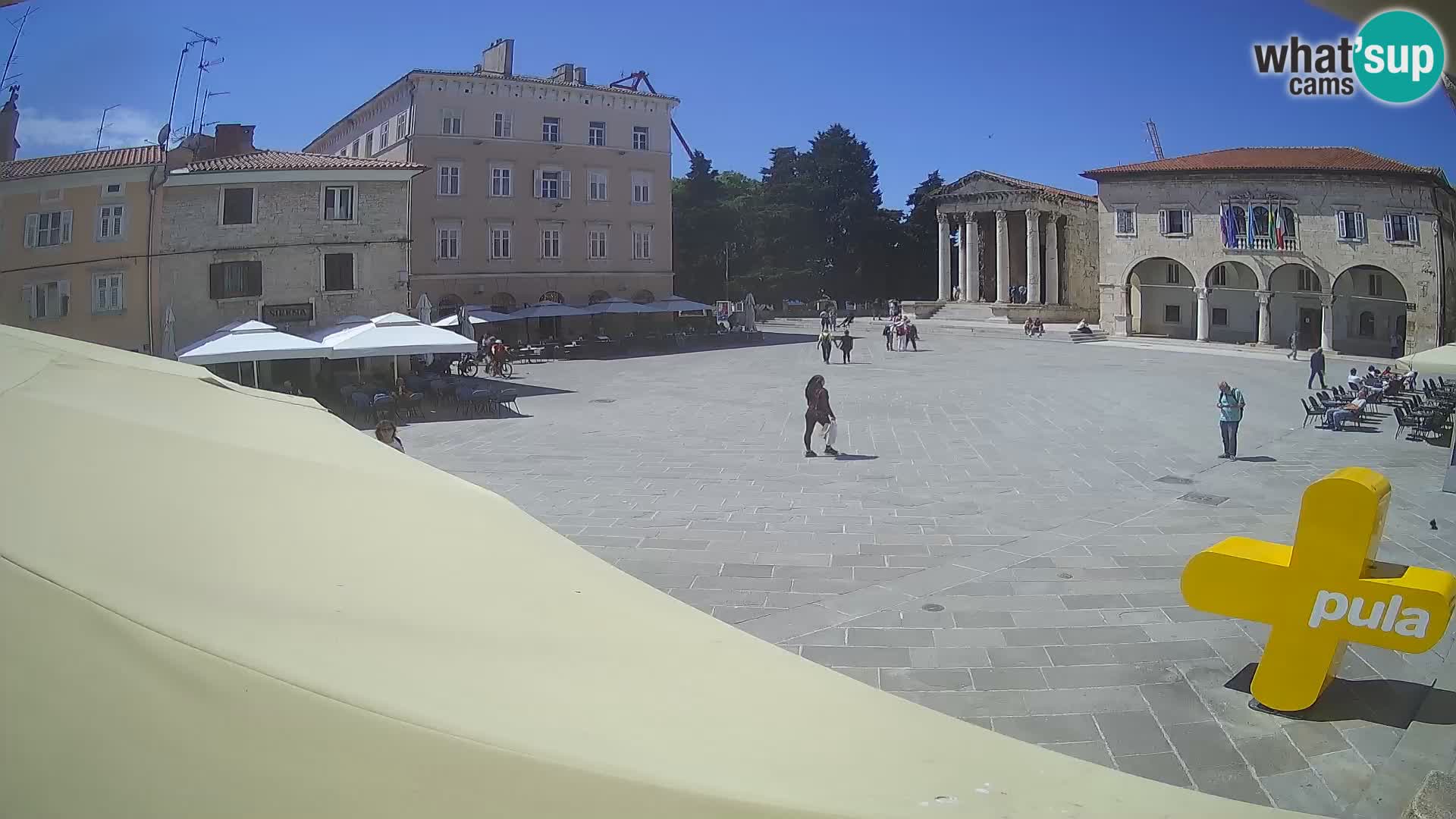 Pula – Forum el Tempio di Augusto