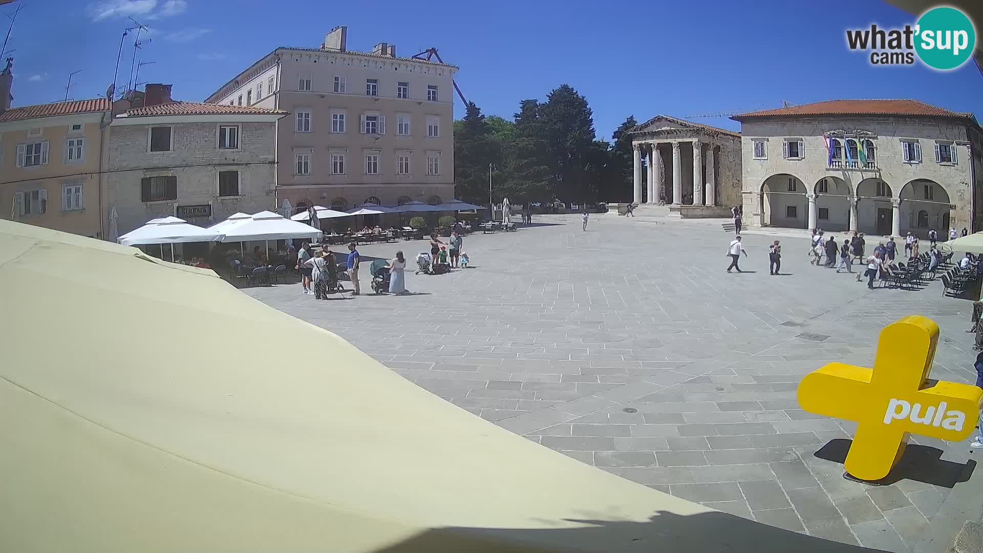 Pola – Forum e Tempio di Augusto