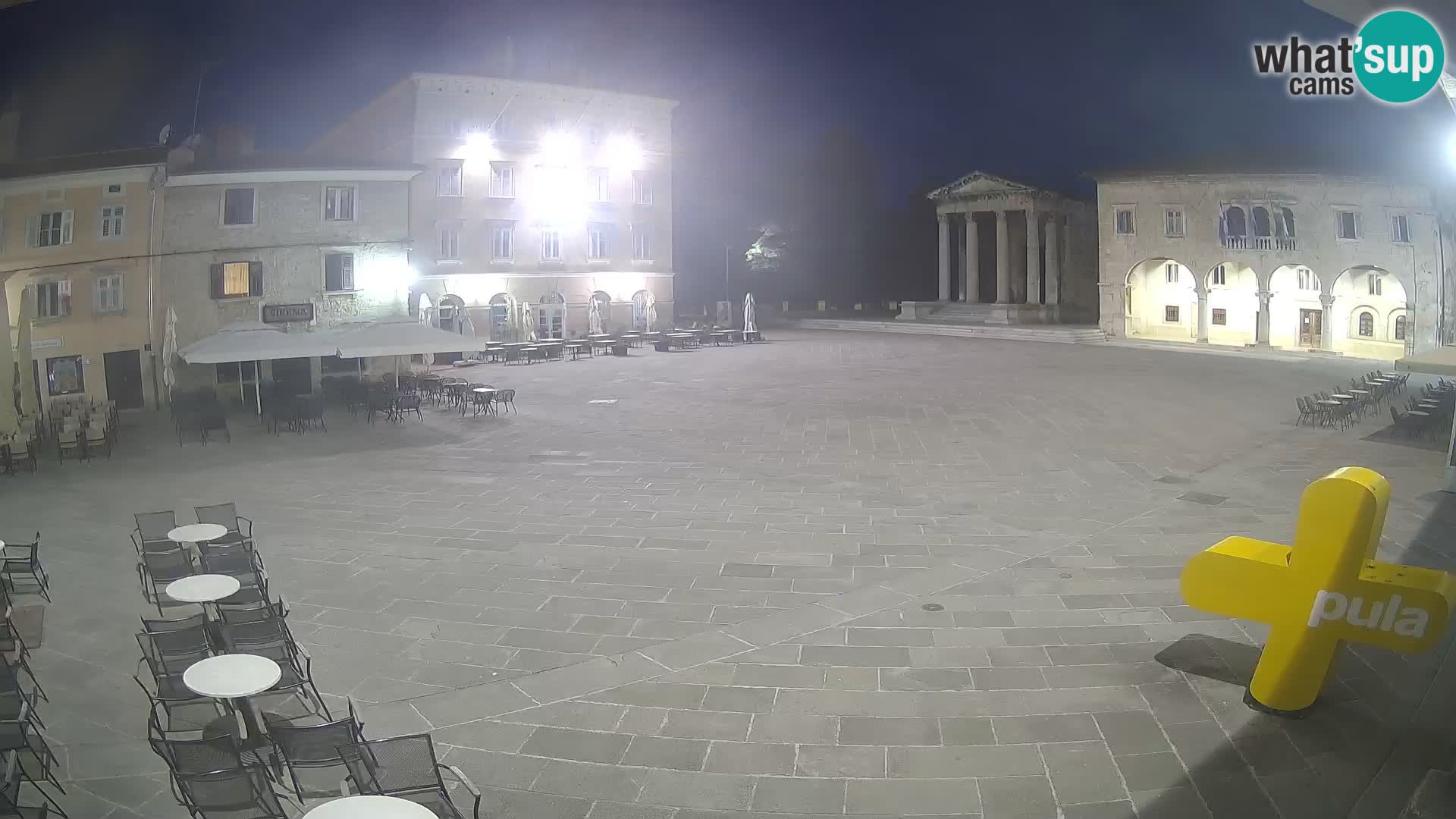 Pola – Forum e Tempio di Augusto