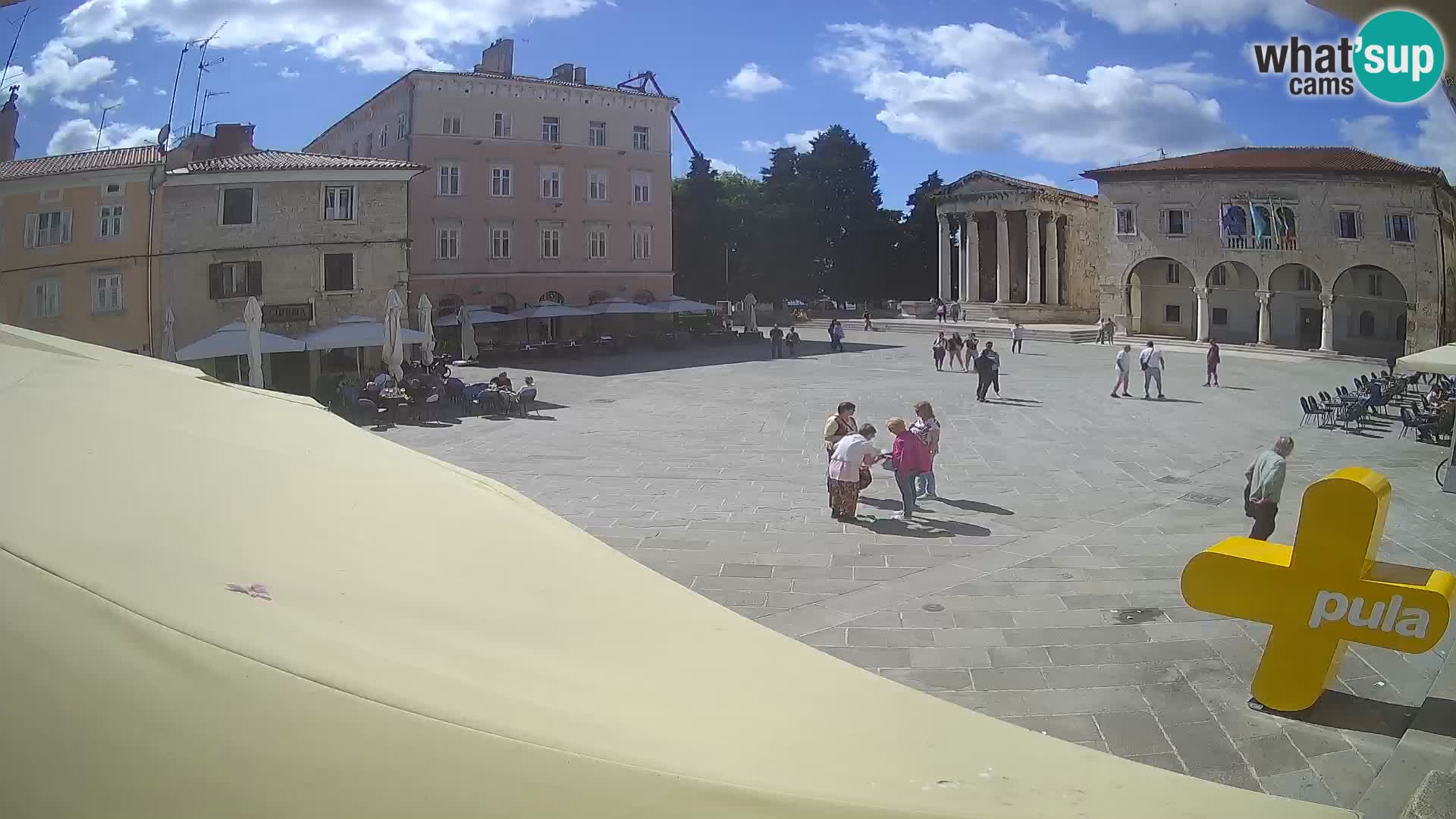 Pula – Forum et Tempio di Augusto