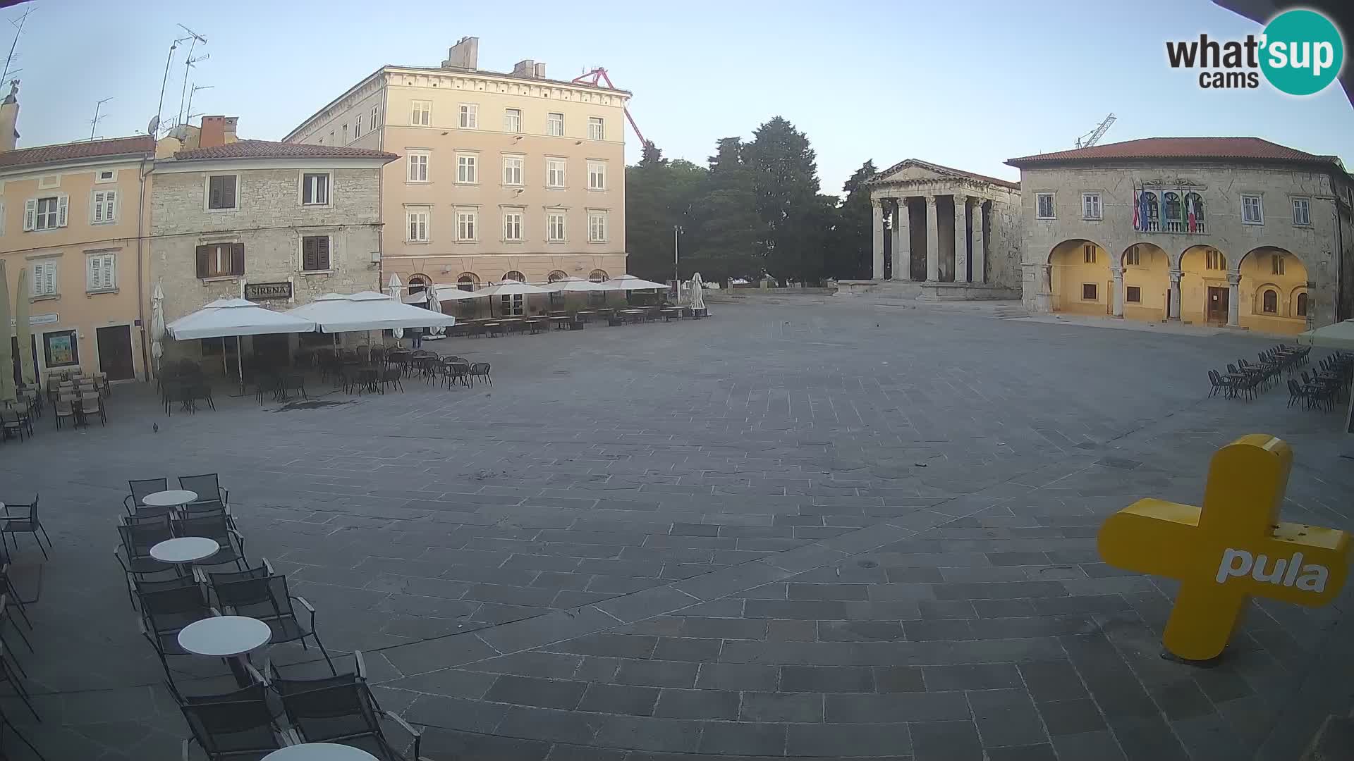 Pula – Forum el Tempio di Augusto
