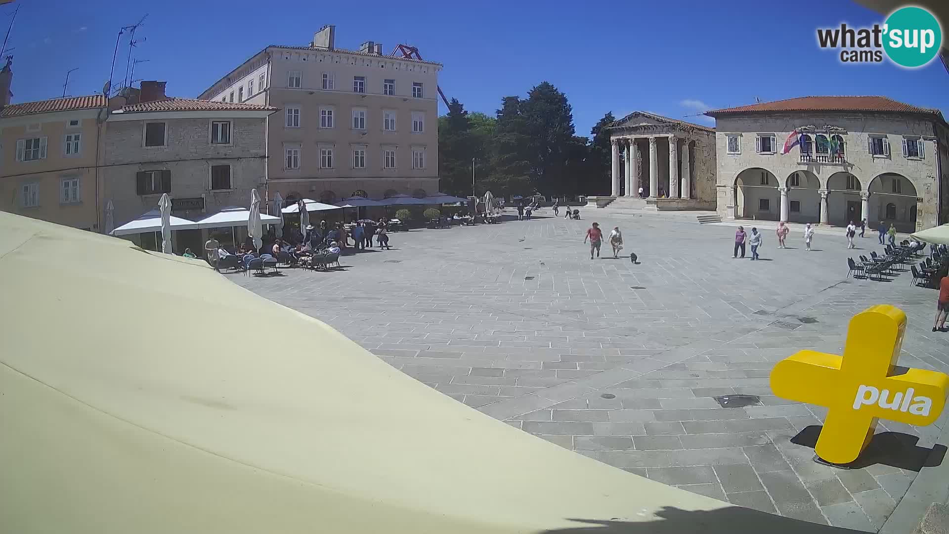 Pula – Forum el Tempio di Augusto