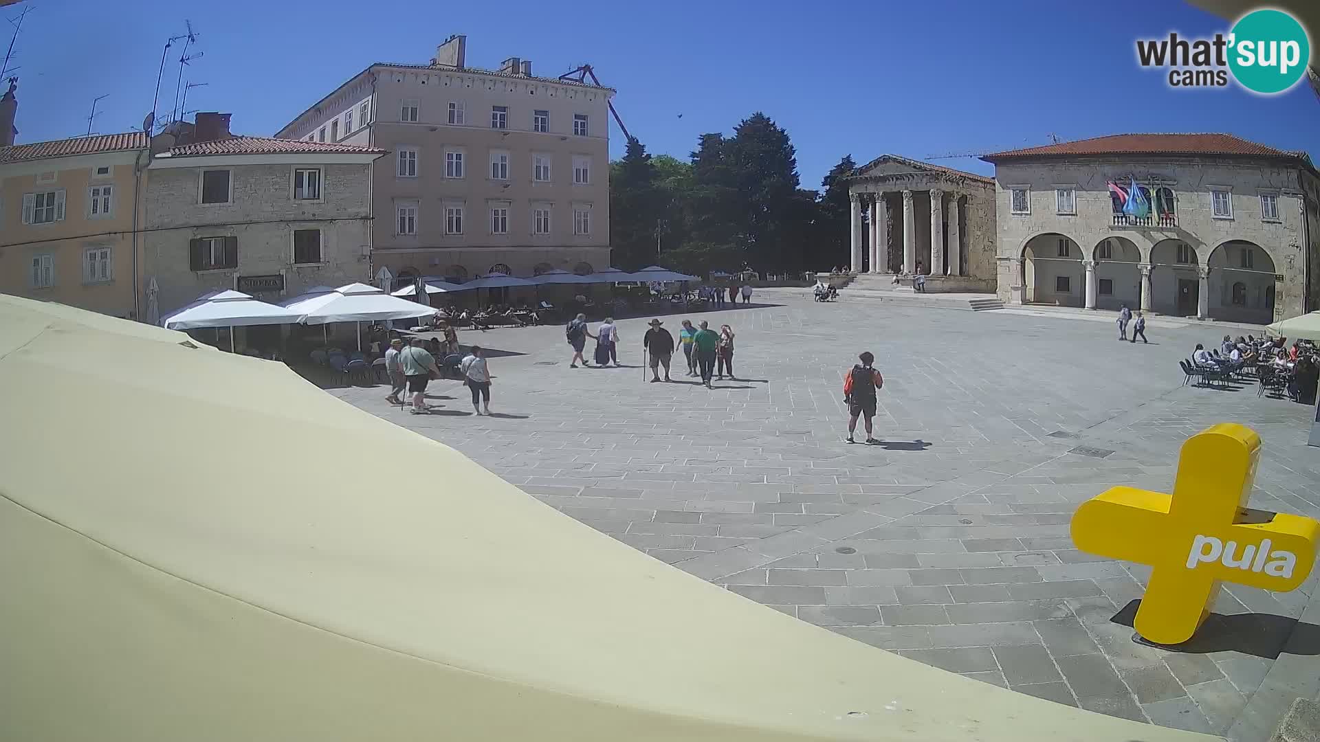 Pula – Forum et Tempio di Augusto