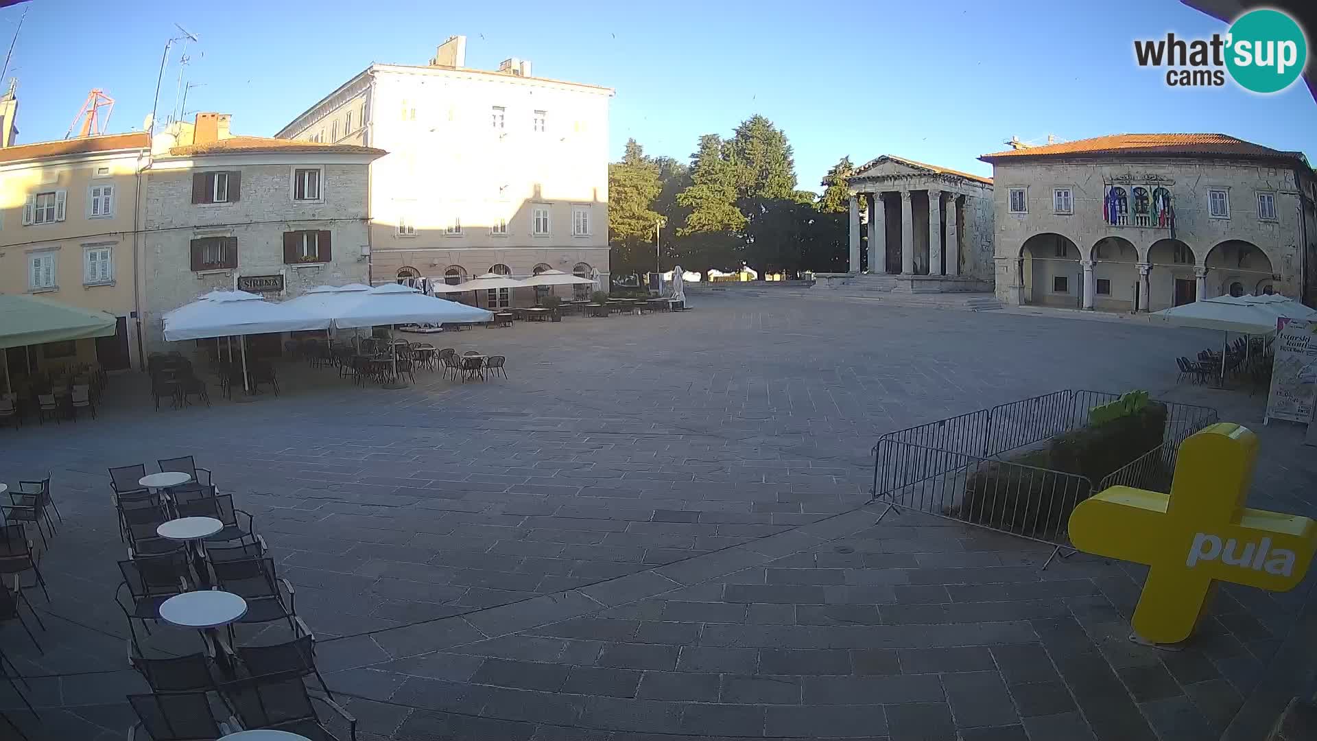 Pula – Forum et Tempio di Augusto