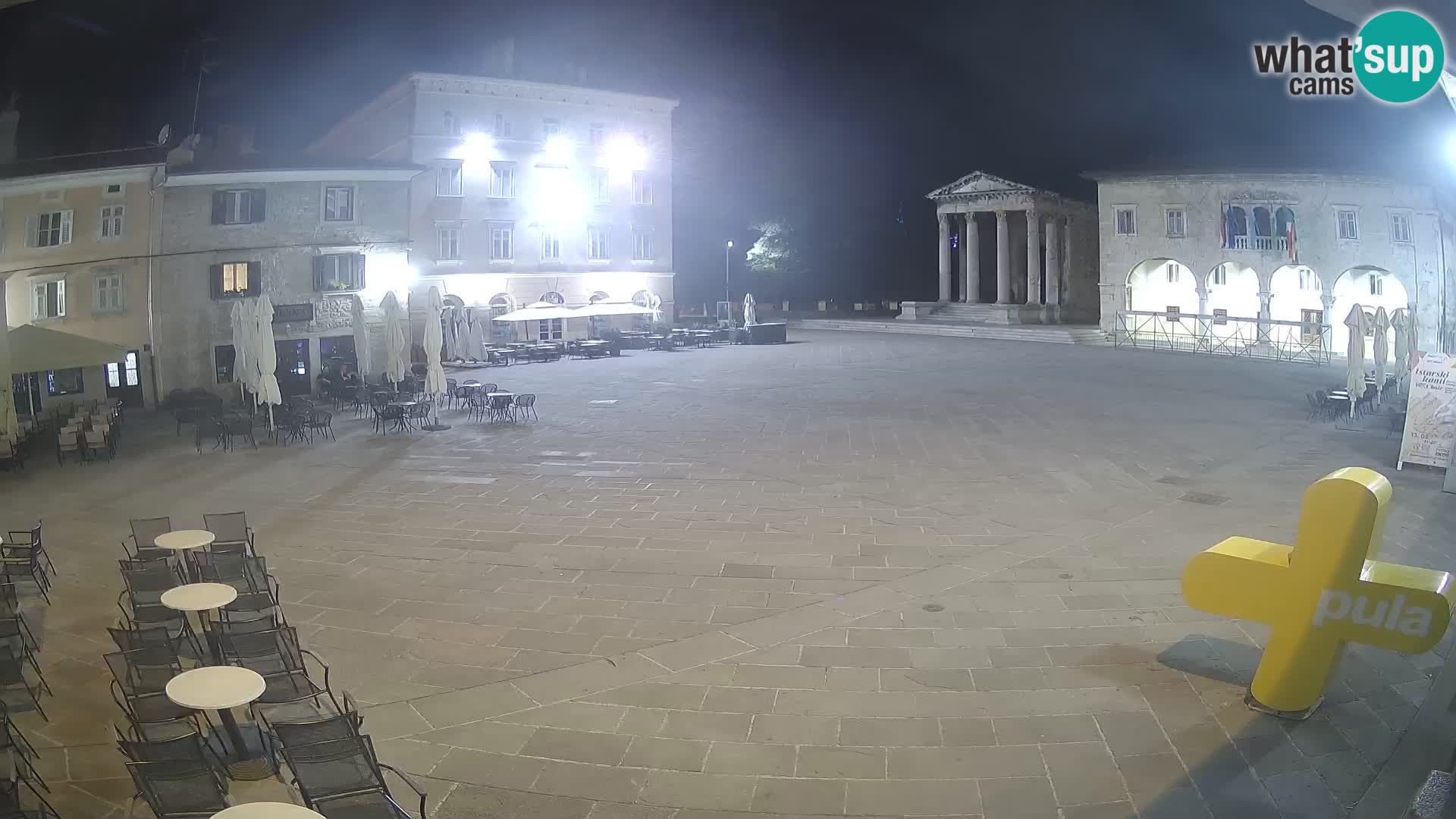 Pola – Forum e Tempio di Augusto