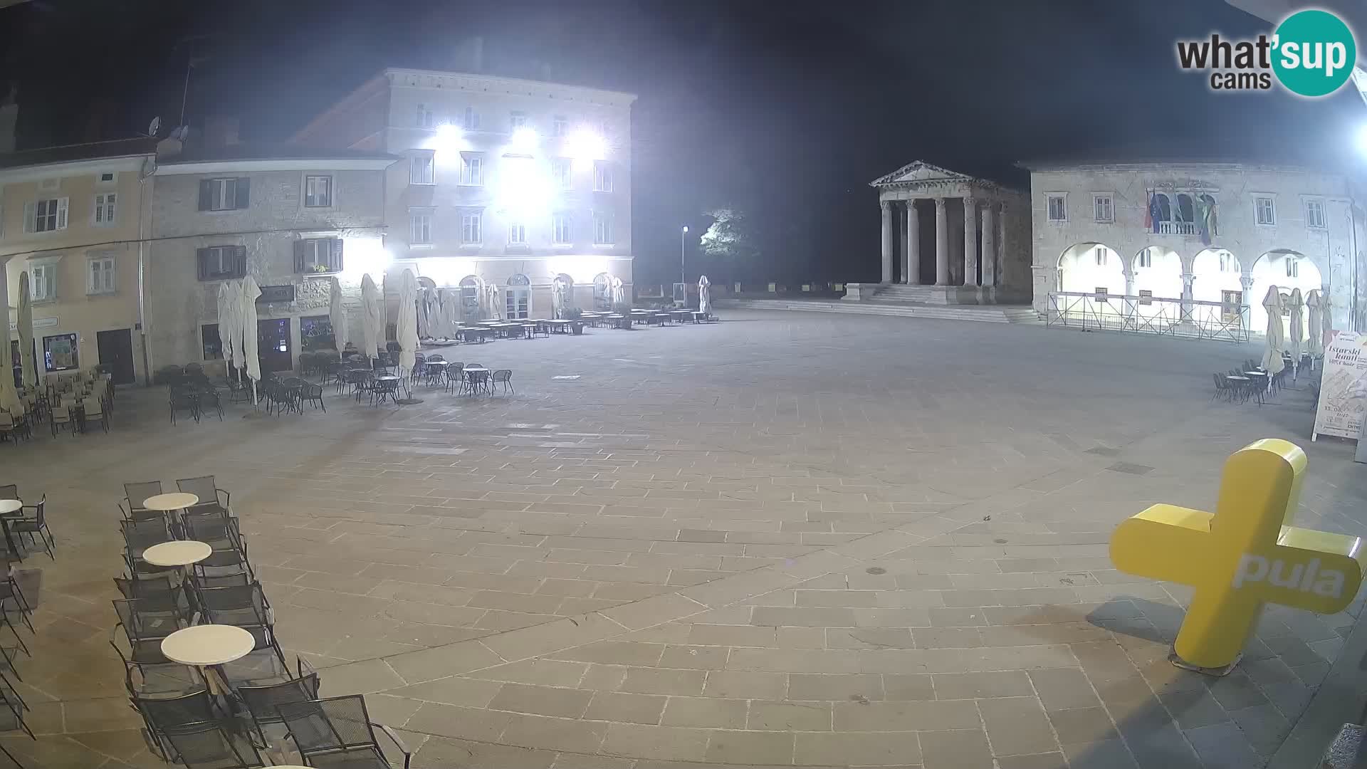 Pola – Forum e Tempio di Augusto