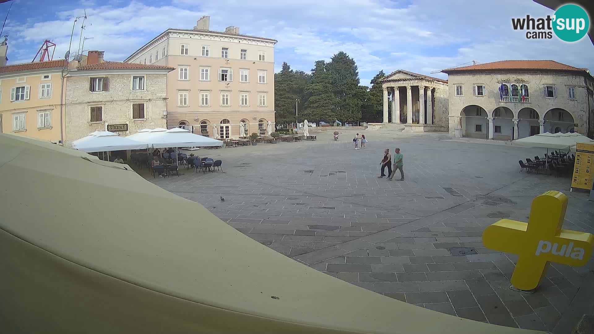 Pula – Forum et Tempio di Augusto