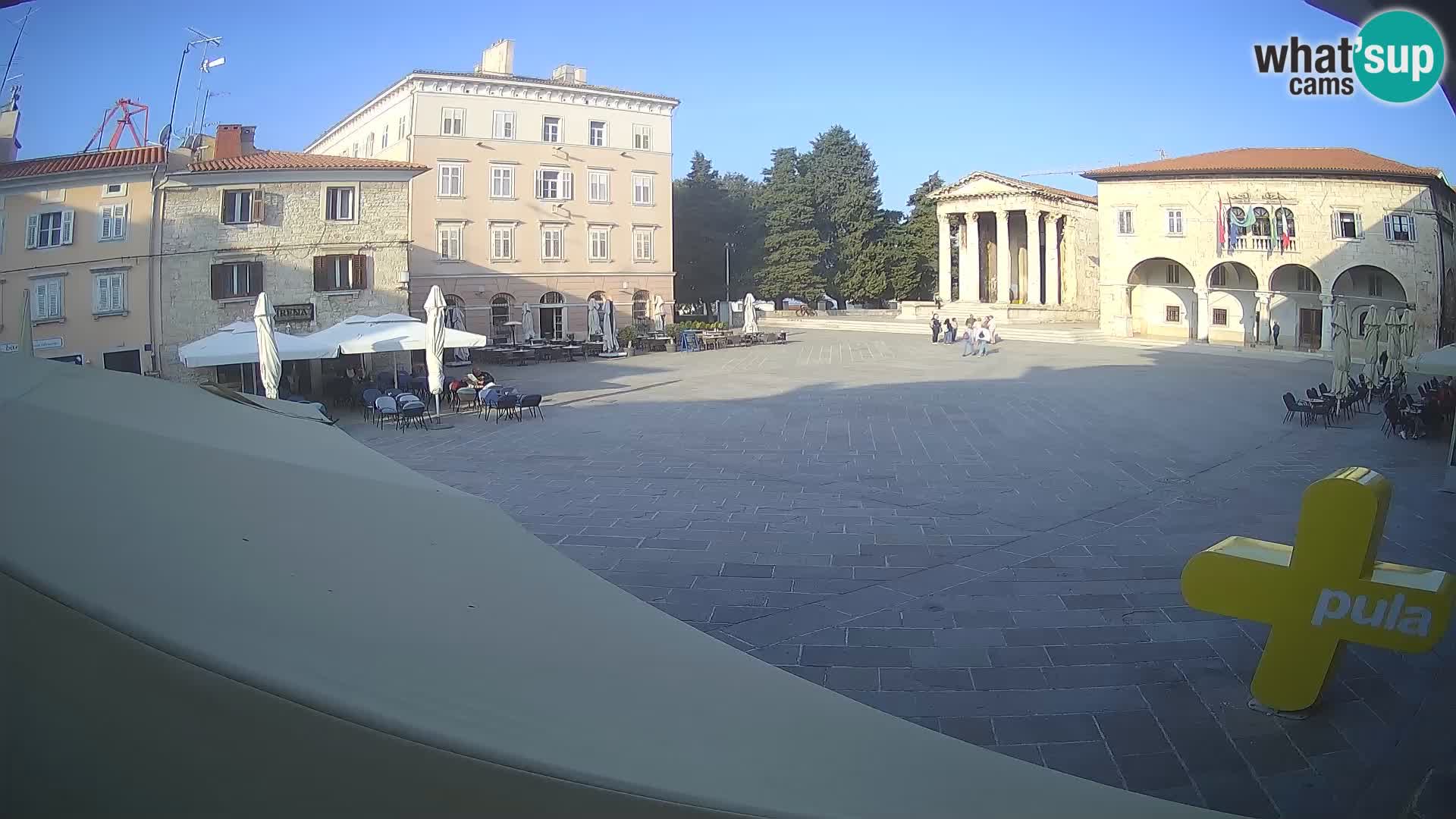 Pula – Forum et Tempio di Augusto