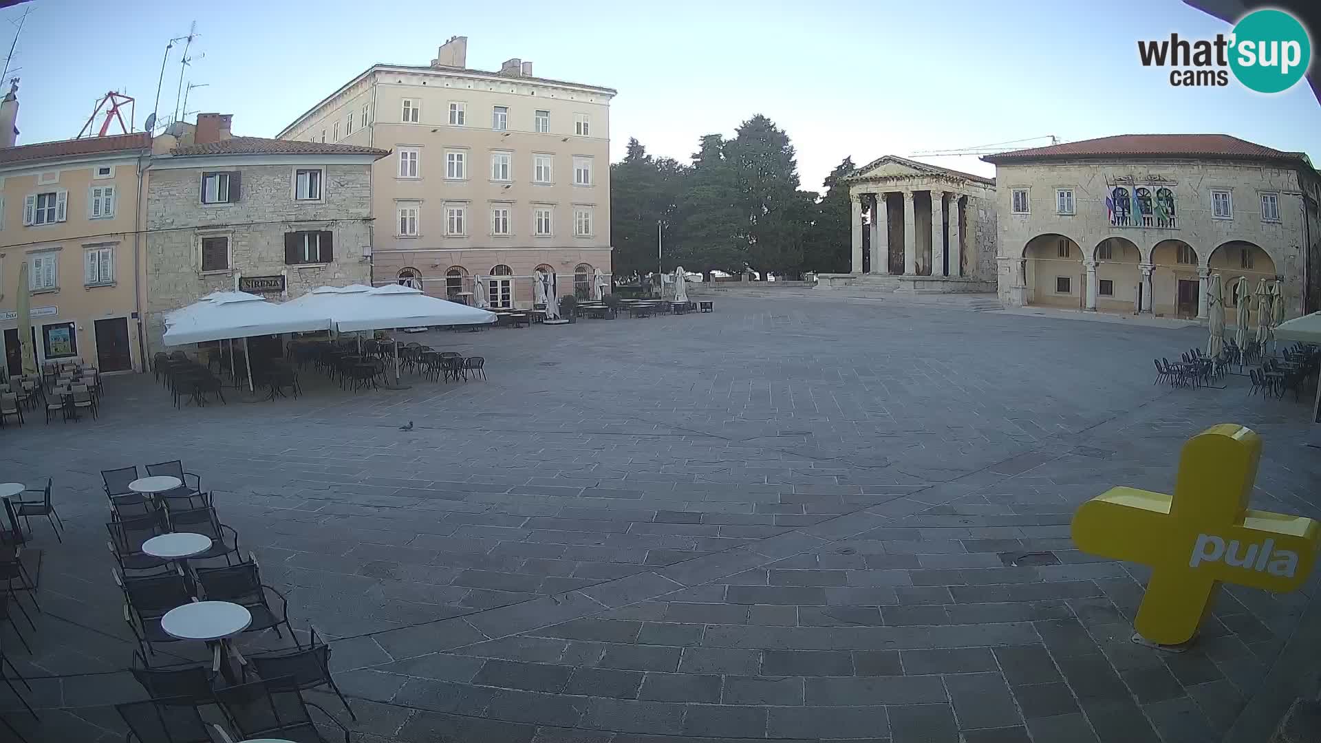 Pola – Forum e Tempio di Augusto