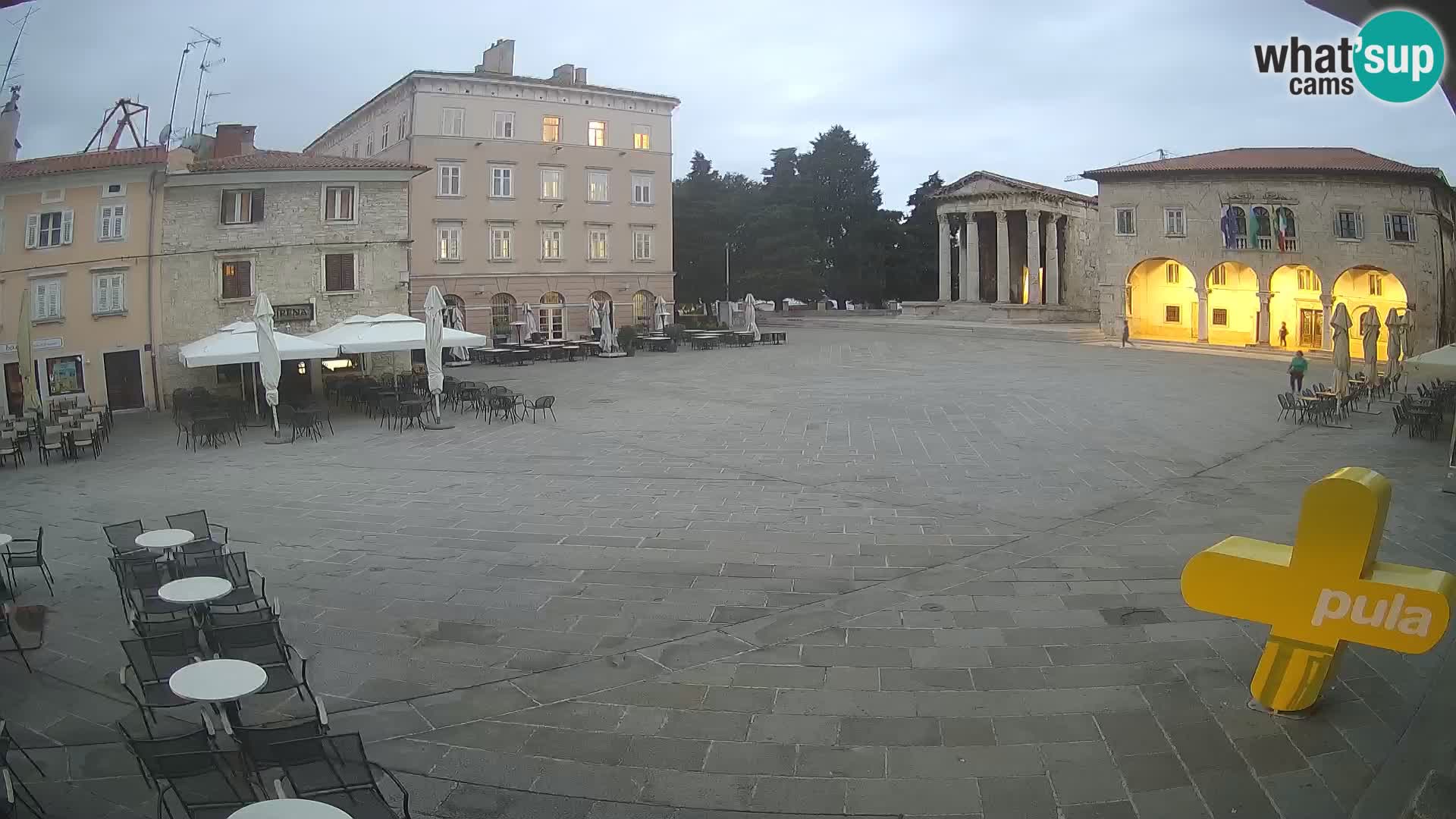 Pula – Forum et Tempio di Augusto