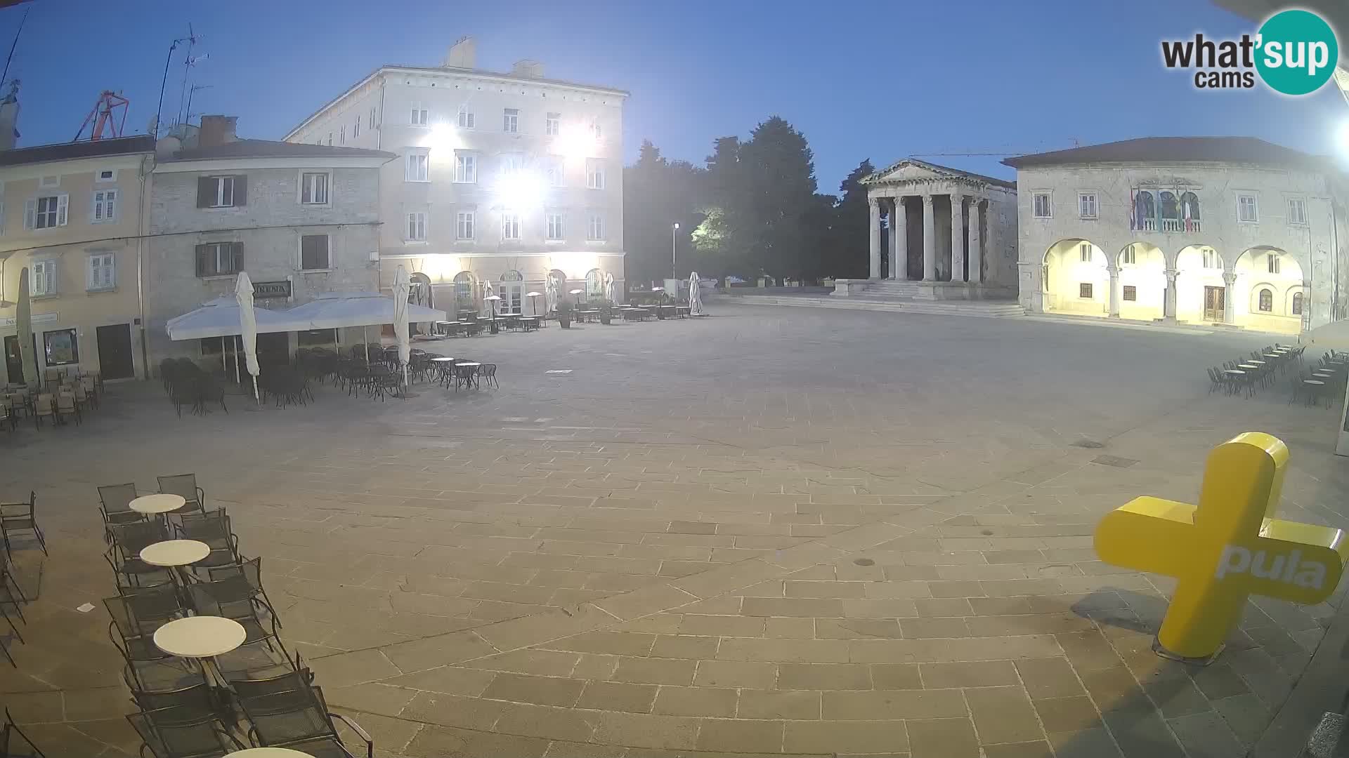 Pula – Forum el Tempio di Augusto