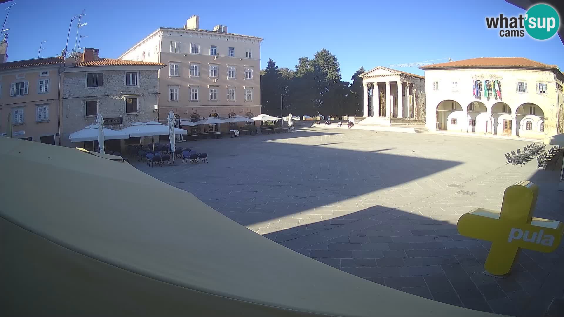 Pola – Forum e Tempio di Augusto