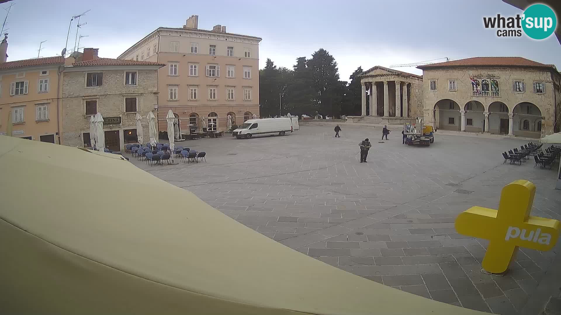 Pola – Forum e Tempio di Augusto