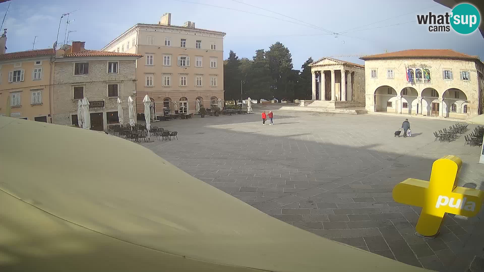 Pola – Forum e Tempio di Augusto