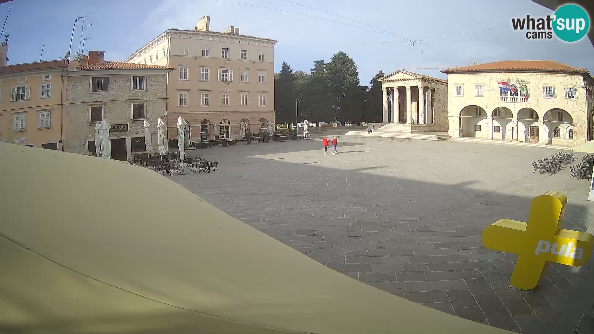 Pola – Forum e Tempio di Augusto