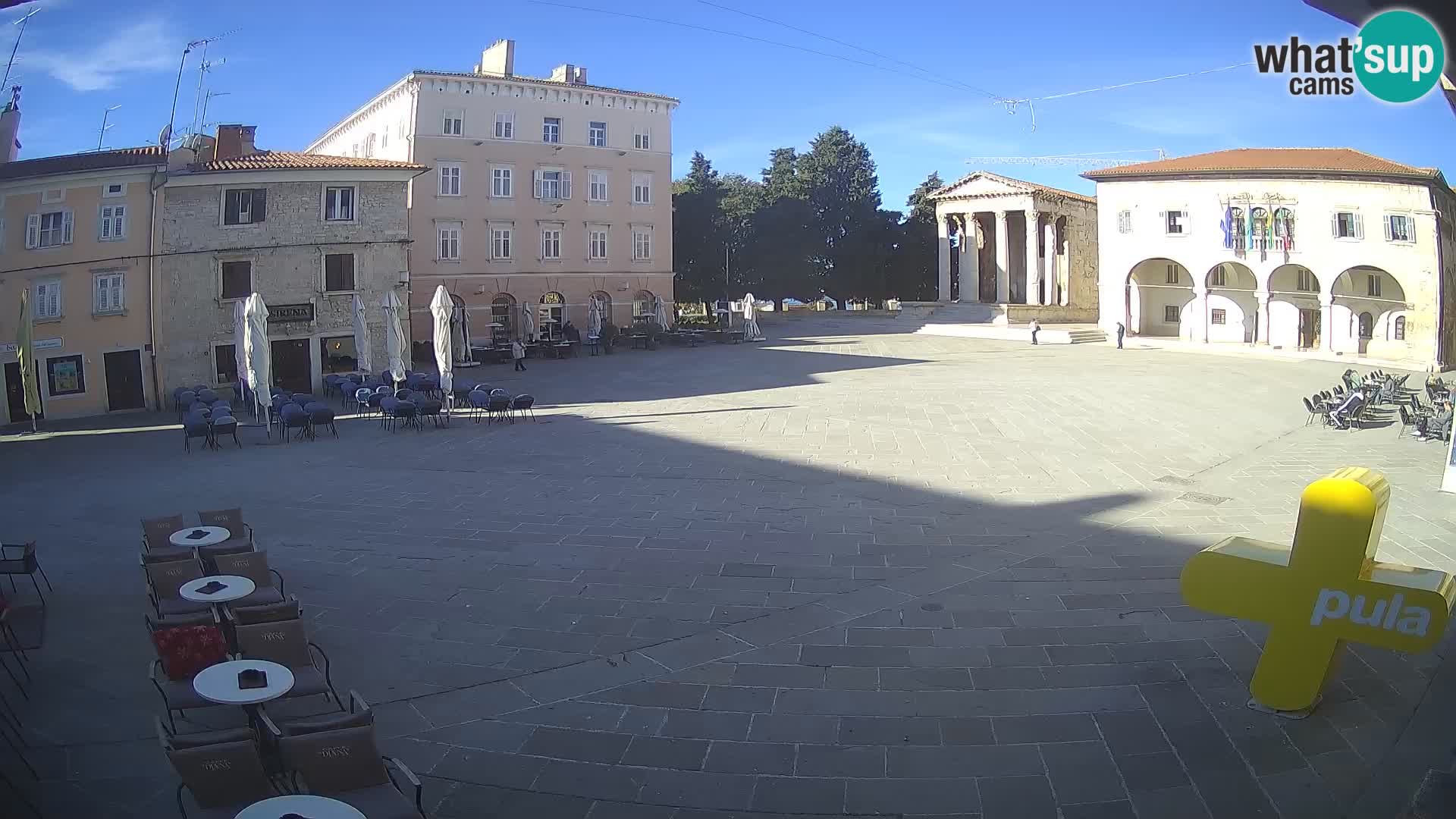 Pula – Forum el Tempio di Augusto