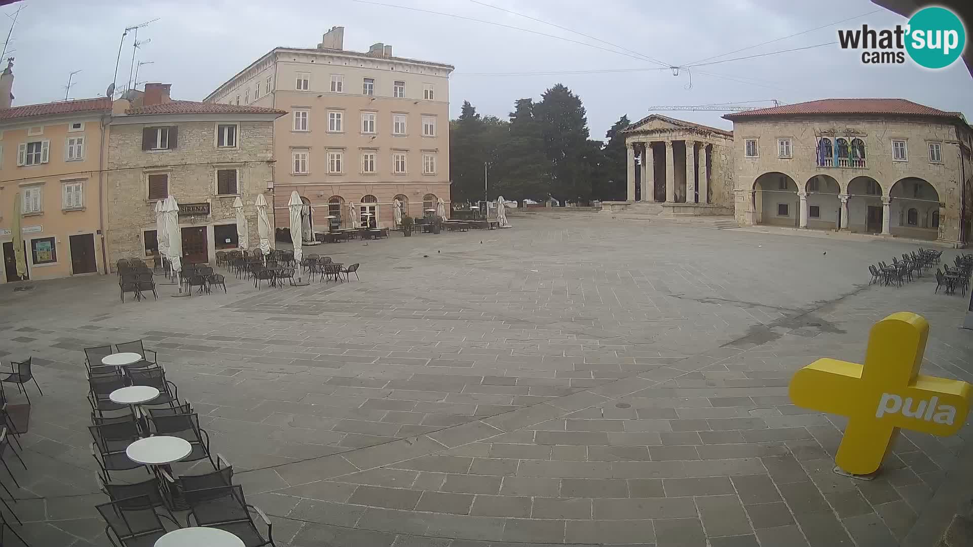 Pula – Forum et Tempio di Augusto